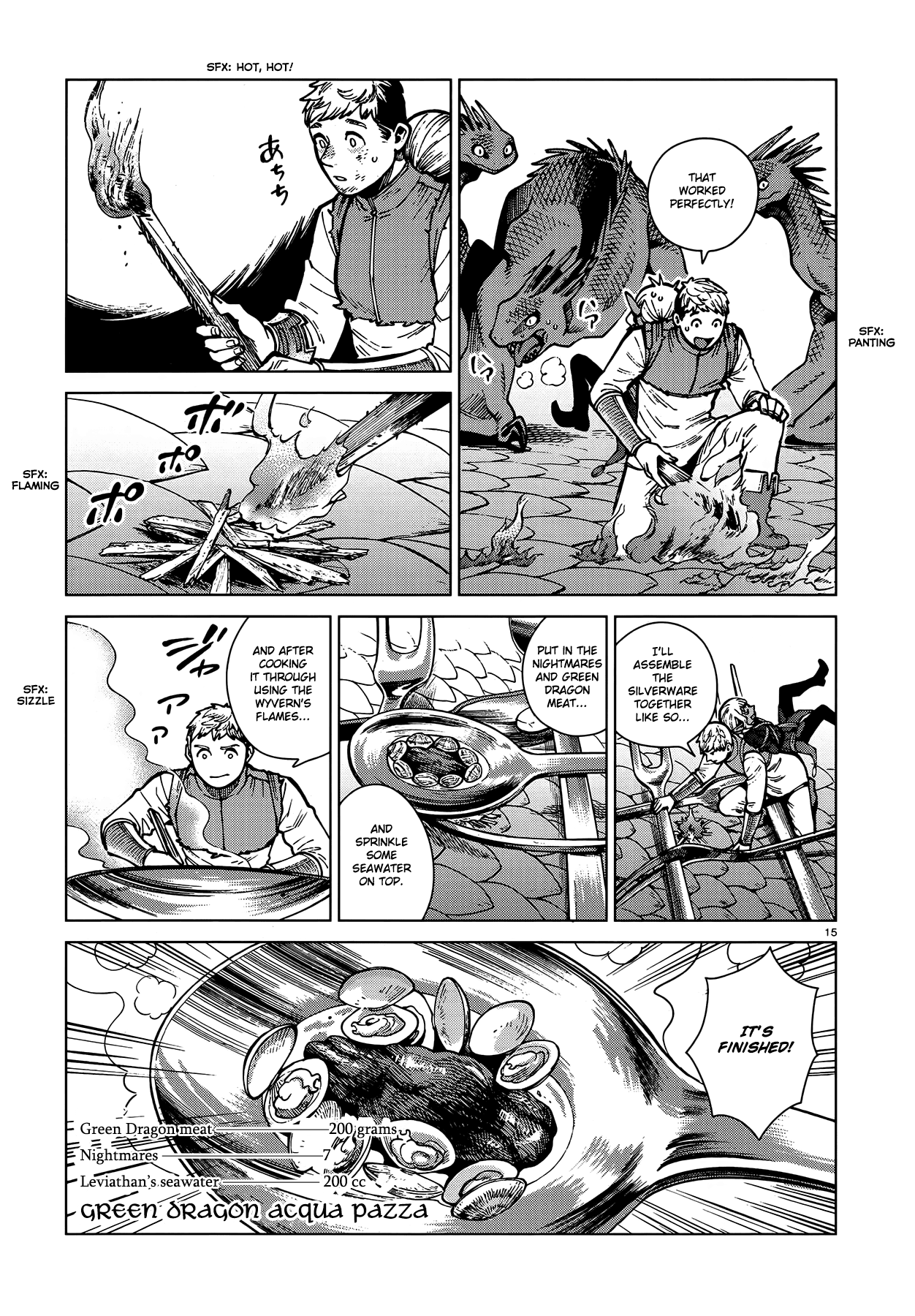 Dungeon Meshi Chapter 71 page 15 - Chapter 71: Thistle IV