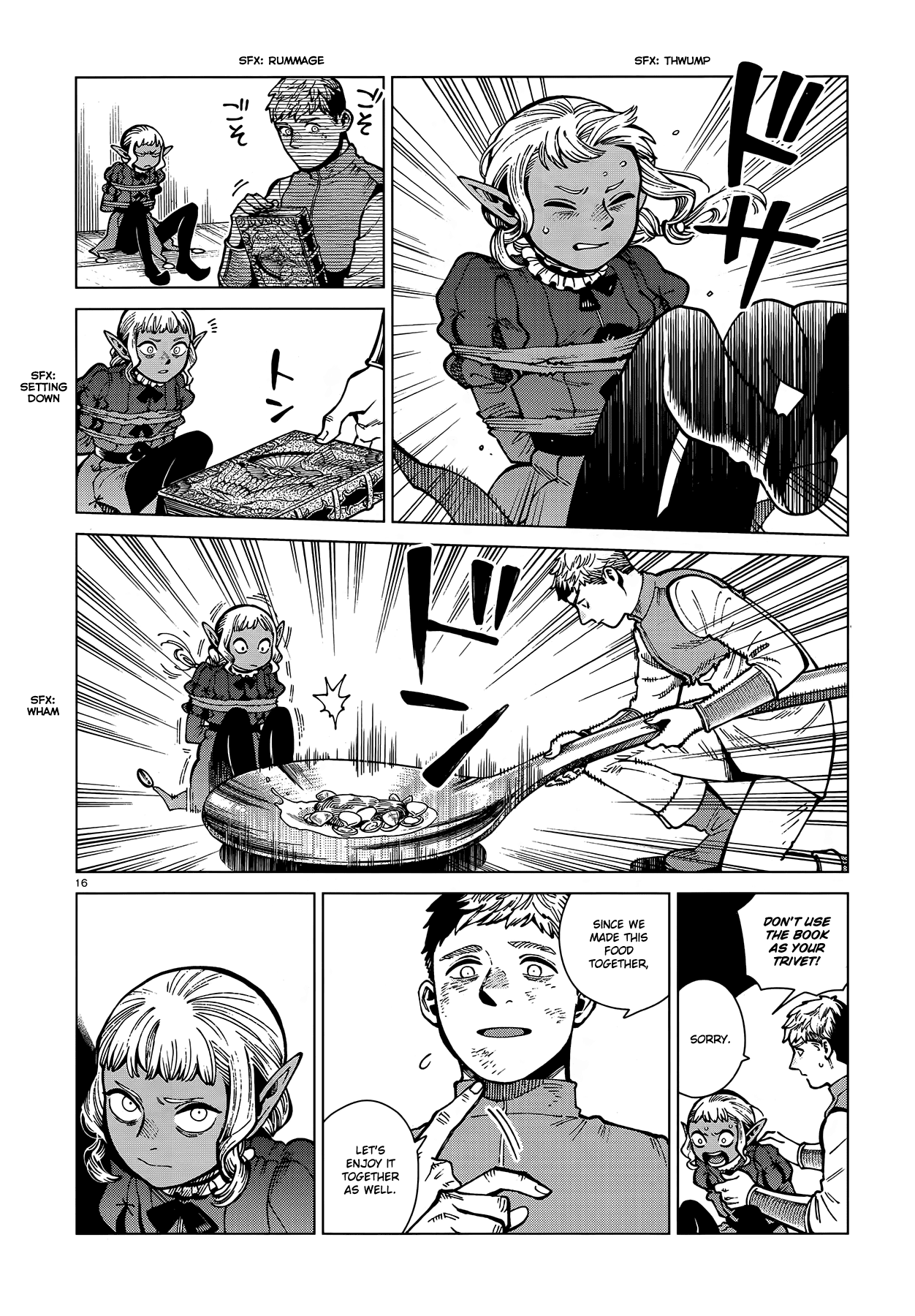 Dungeon Meshi Chapter 71 page 16 - Chapter 71: Thistle IV