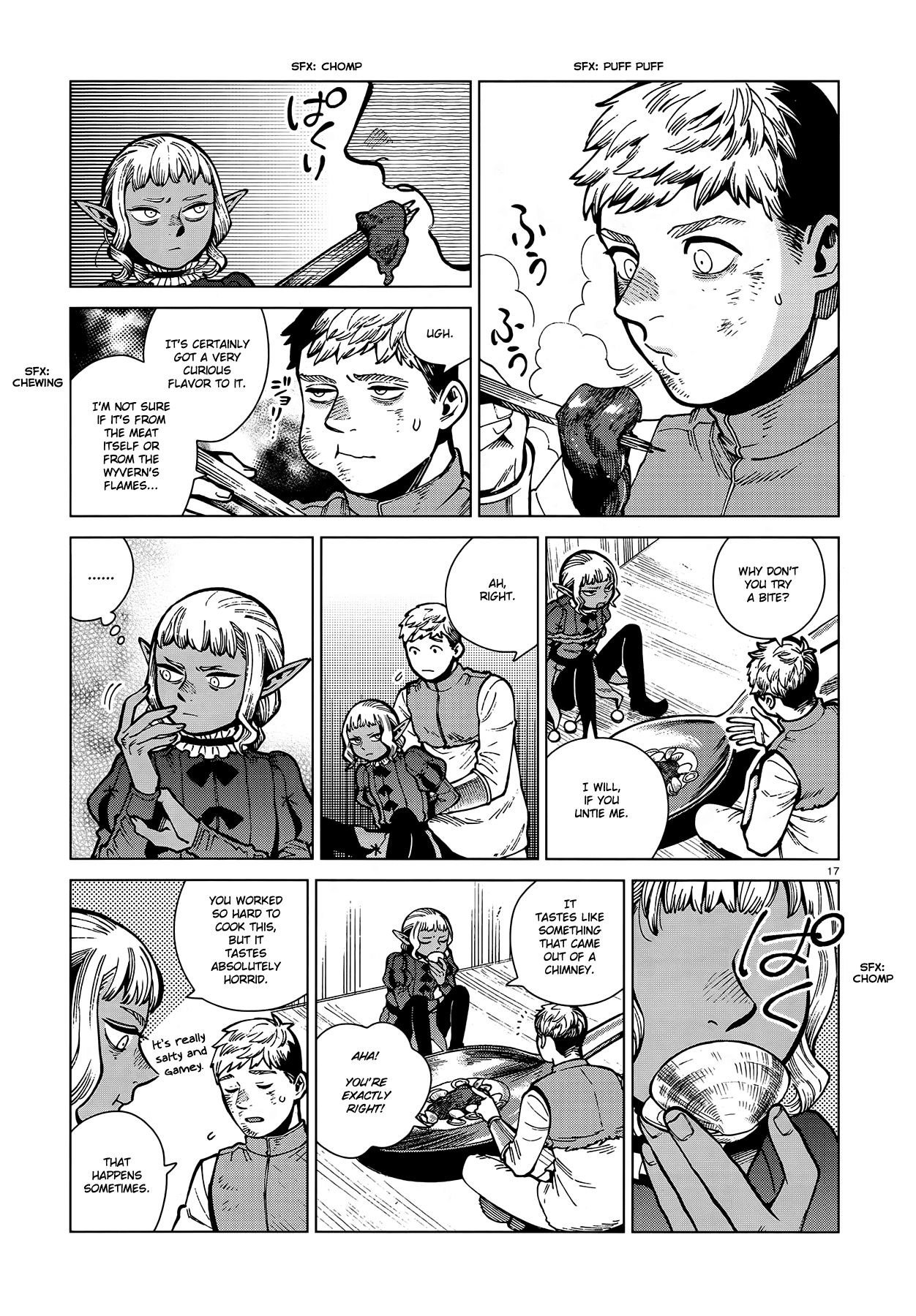 Dungeon Meshi Chapter 71 page 17 - Chapter 71: Thistle IV