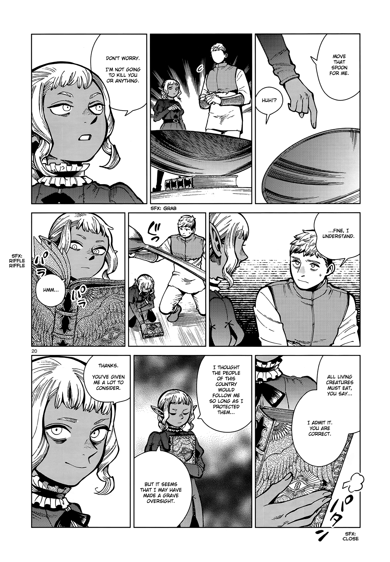 Dungeon Meshi Chapter 71 page 20 - Chapter 71: Thistle IV