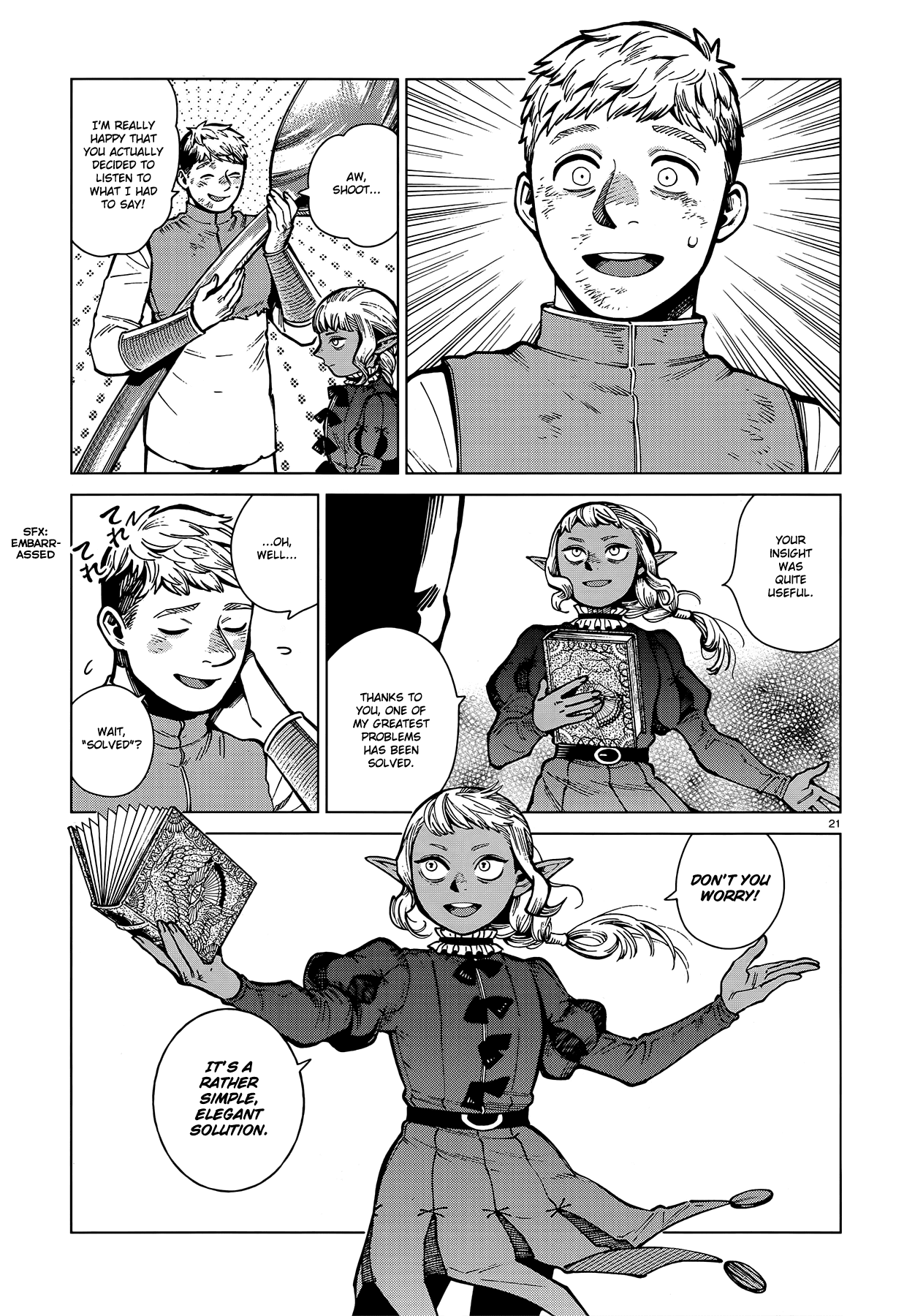 Dungeon Meshi Chapter 71 page 21 - Chapter 71: Thistle IV