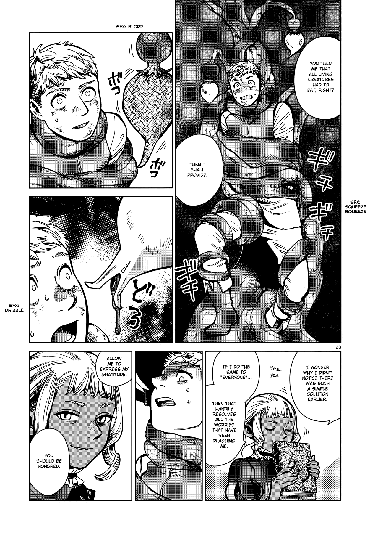 Dungeon Meshi Chapter 71 page 23 - Chapter 71: Thistle IV