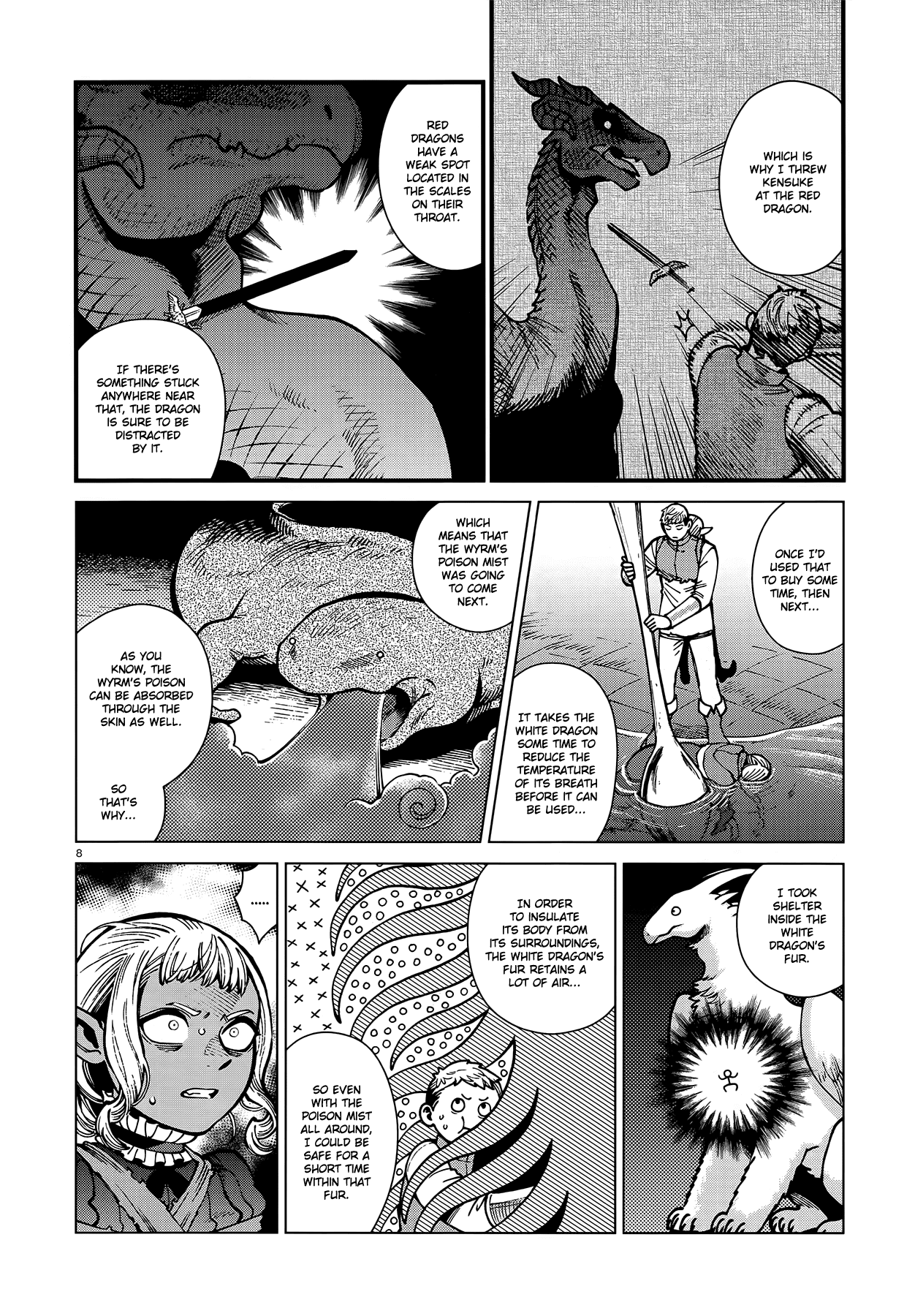 Dungeon Meshi Chapter 71 page 8 - Chapter 71: Thistle IV