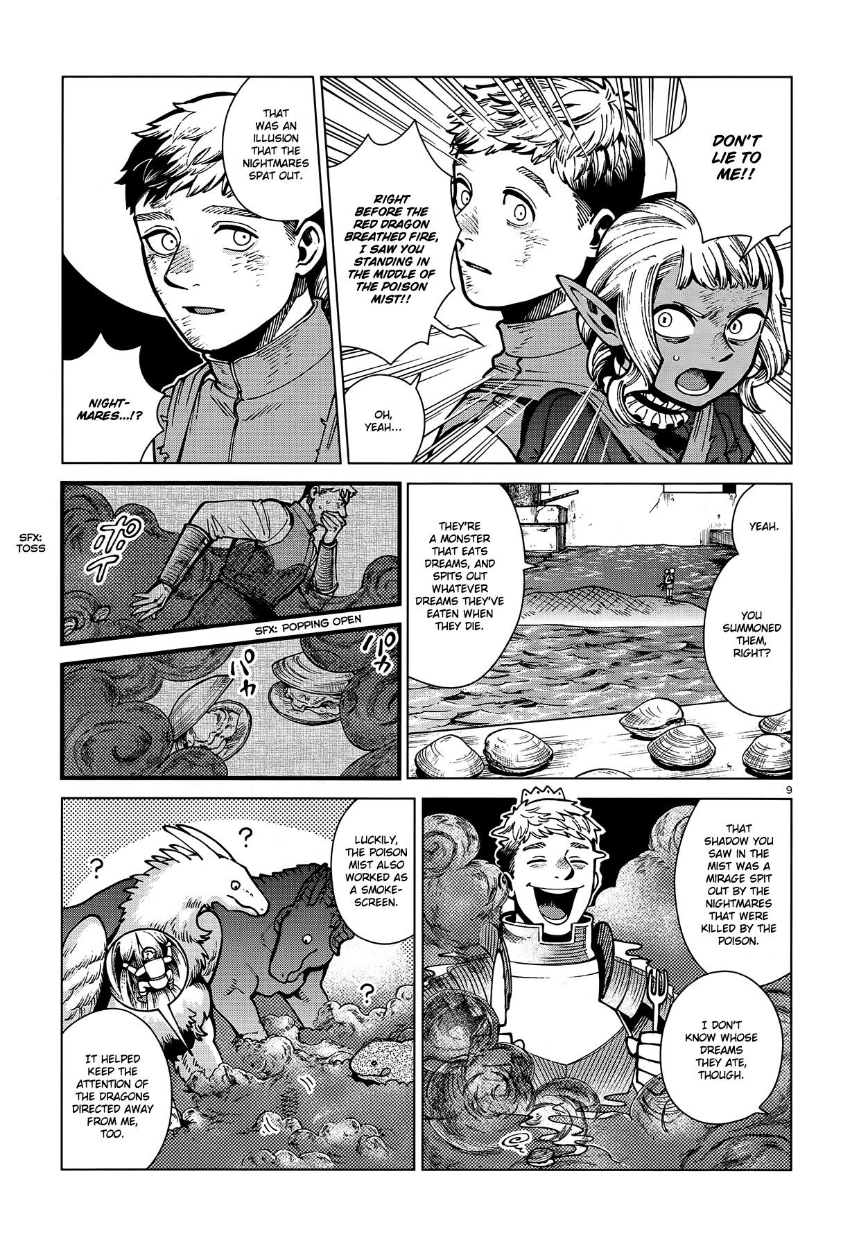 Dungeon Meshi Chapter 71 page 9 - Chapter 71: Thistle IV
