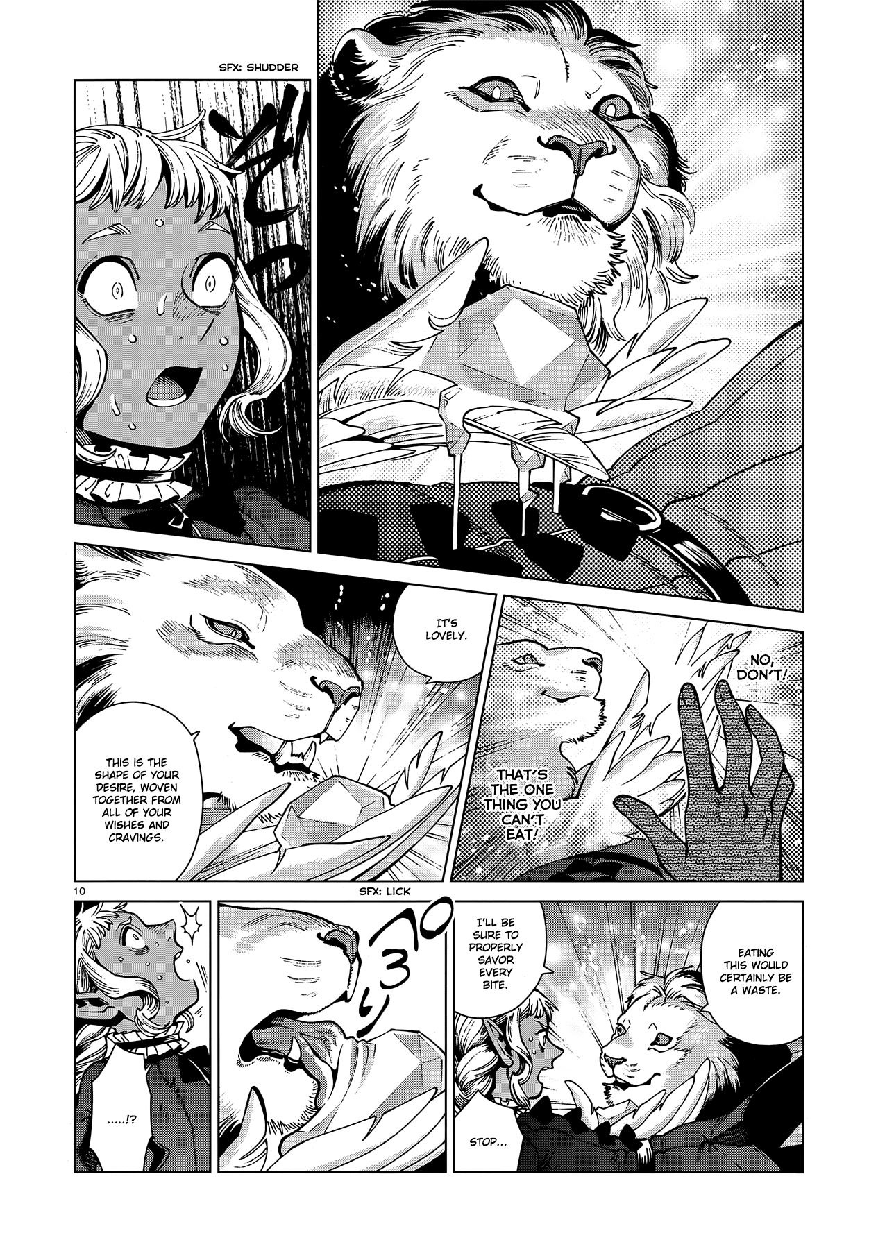 Dungeon Meshi Chapter 72 page 10 - Chapter 72: Thistle V