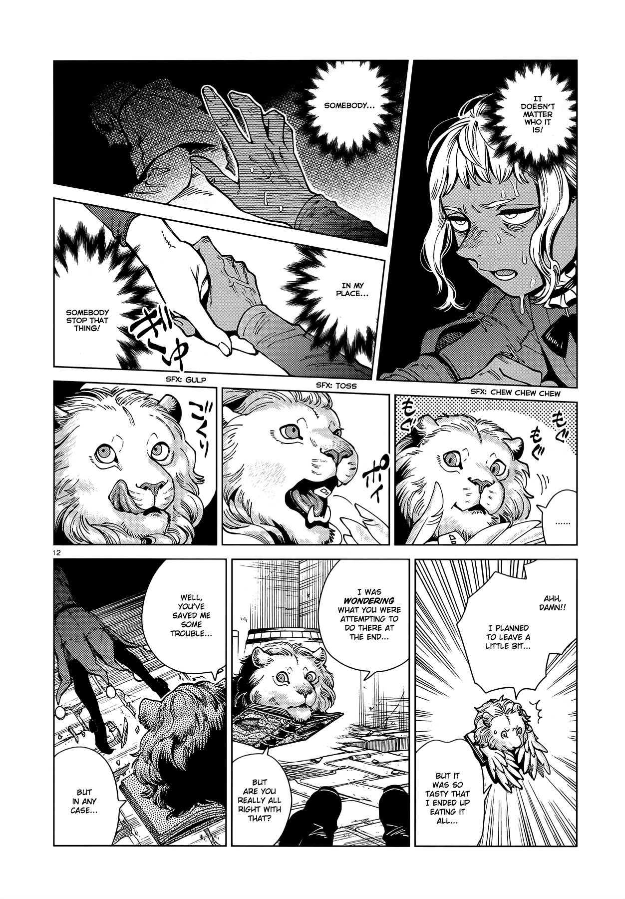 Dungeon Meshi Chapter 72 page 12 - Chapter 72: Thistle V