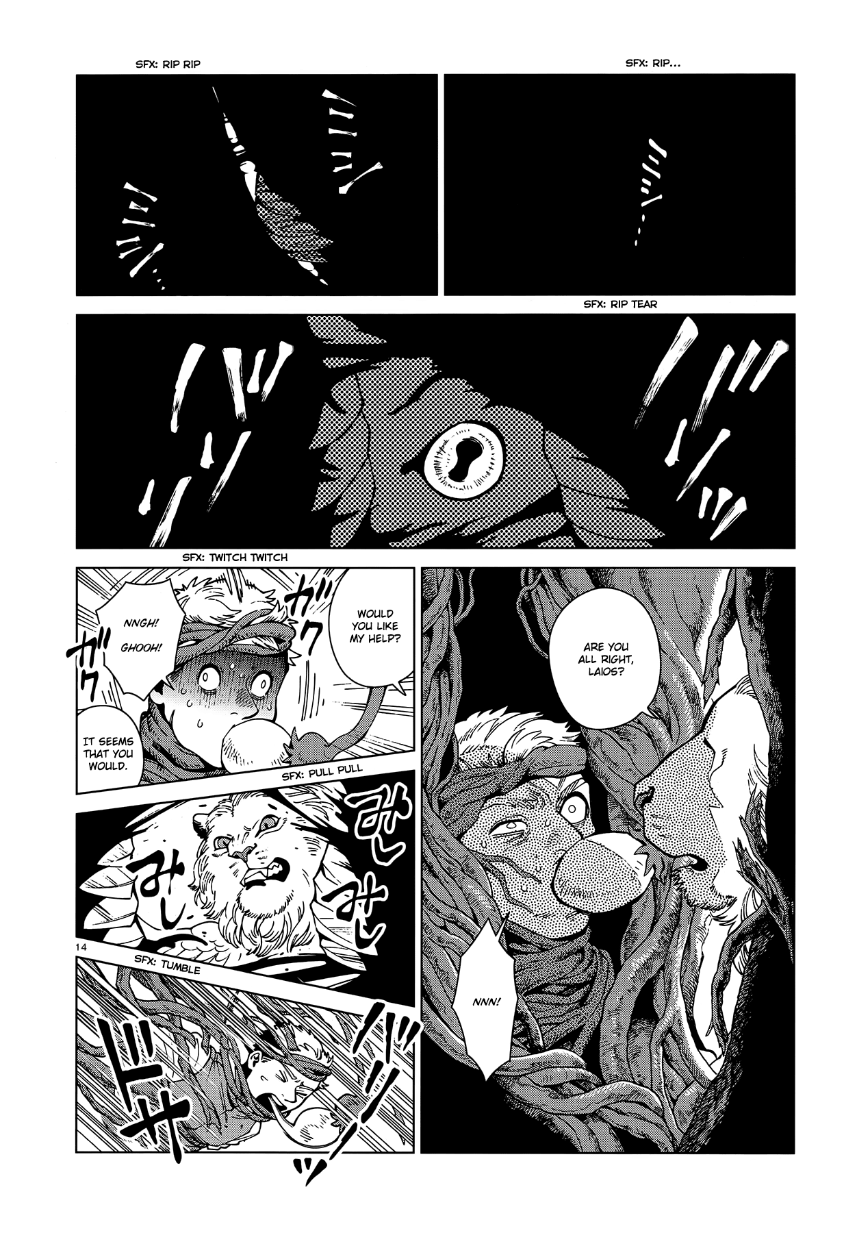 Dungeon Meshi Chapter 72 page 14 - Chapter 72: Thistle V