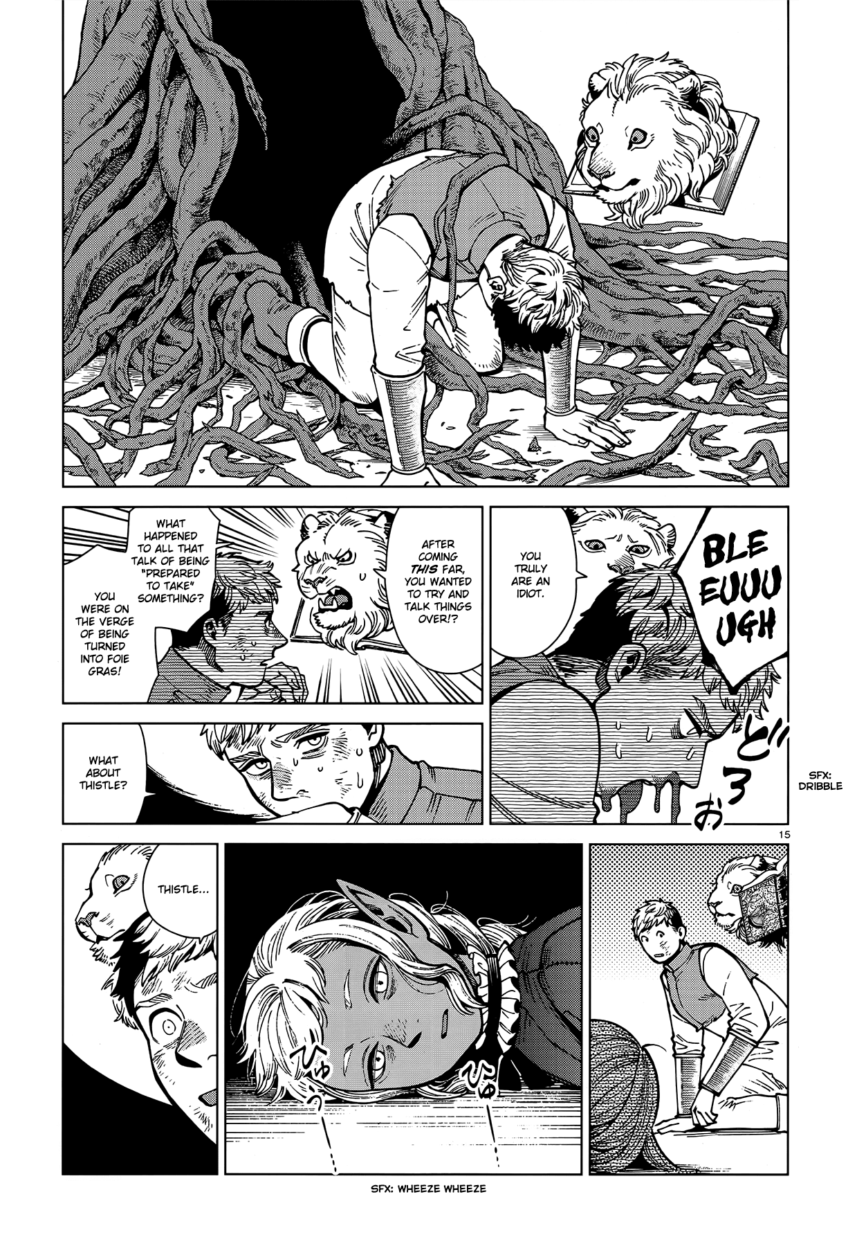 Dungeon Meshi Chapter 72 page 15 - Chapter 72: Thistle V