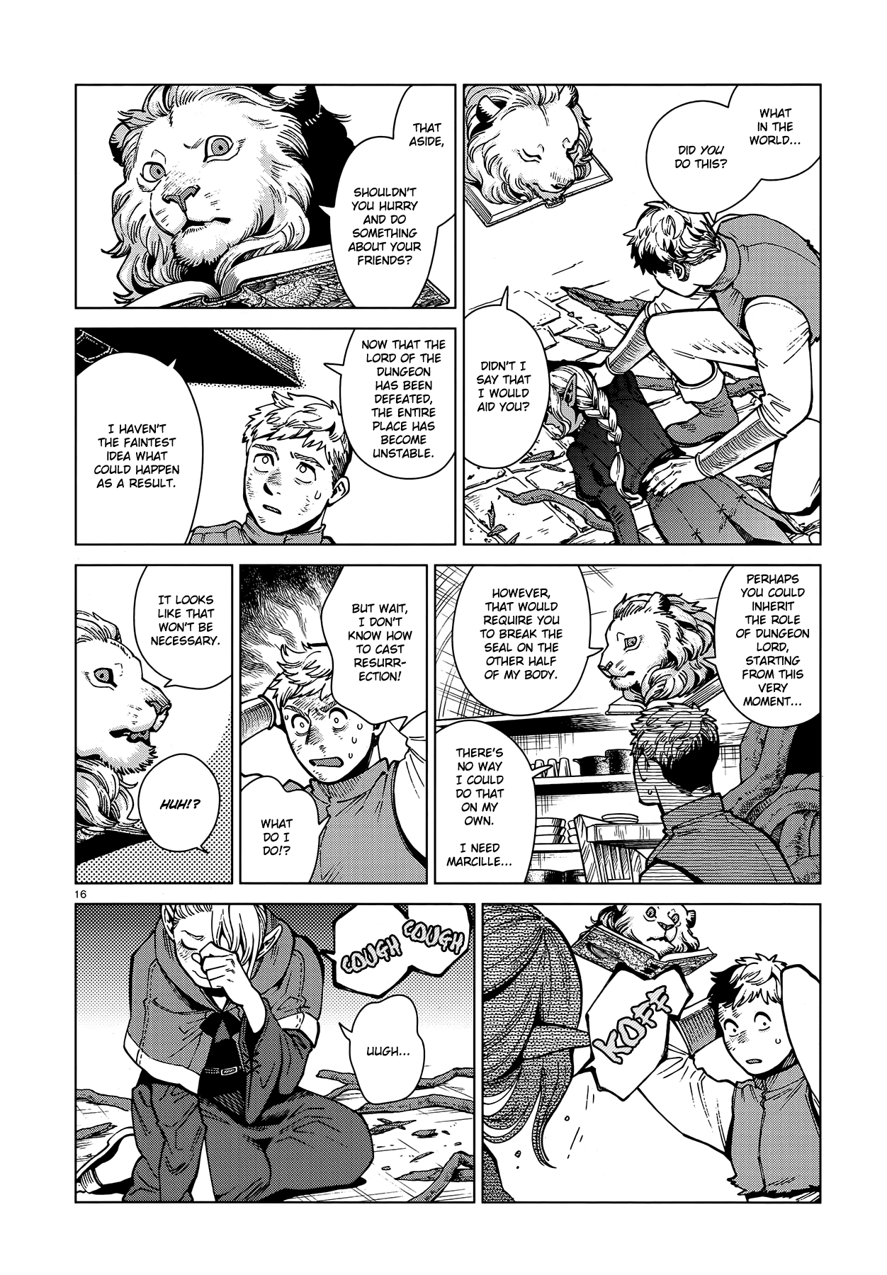 Dungeon Meshi Chapter 72 page 16 - Chapter 72: Thistle V