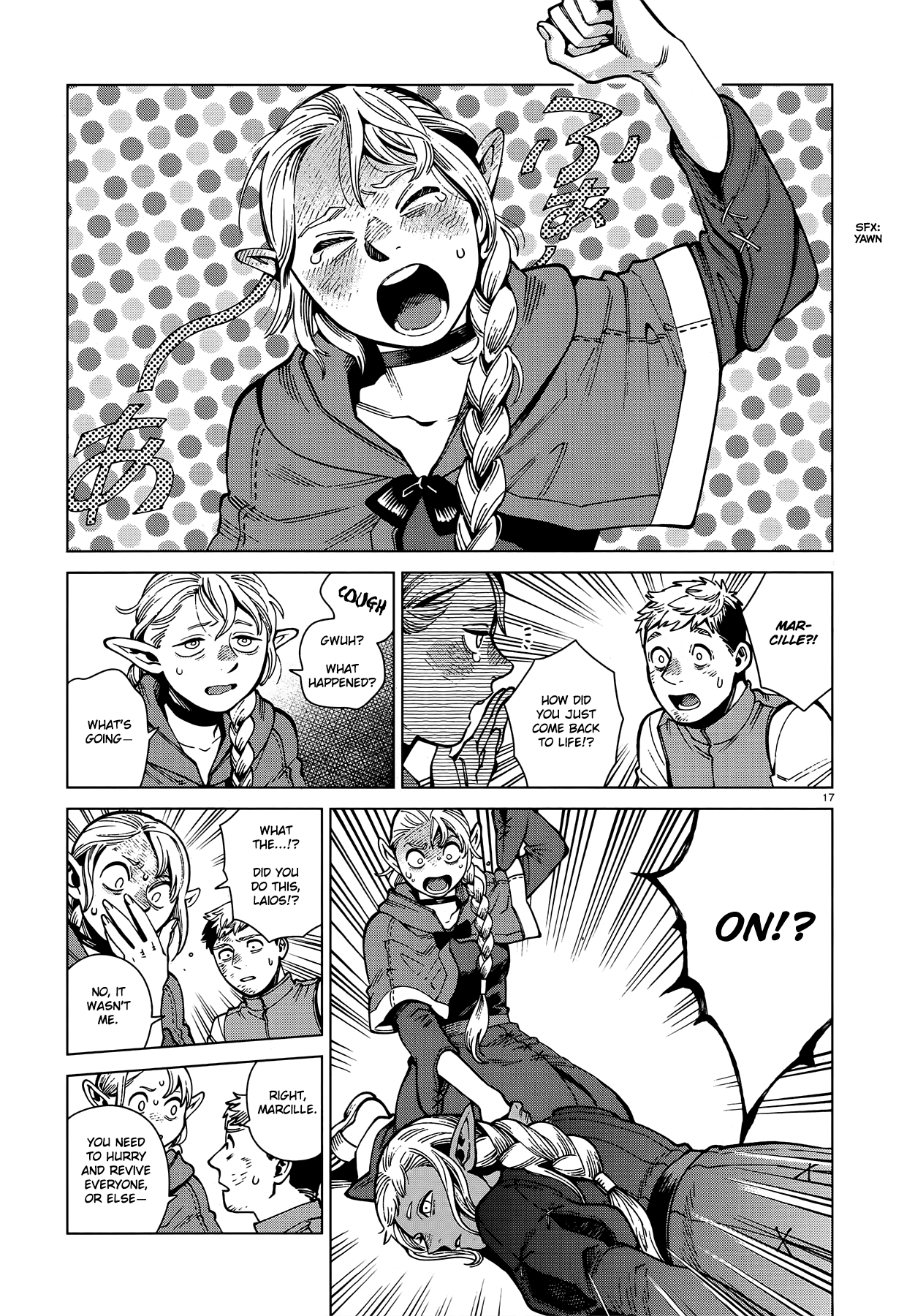 Dungeon Meshi Chapter 72 page 17 - Chapter 72: Thistle V