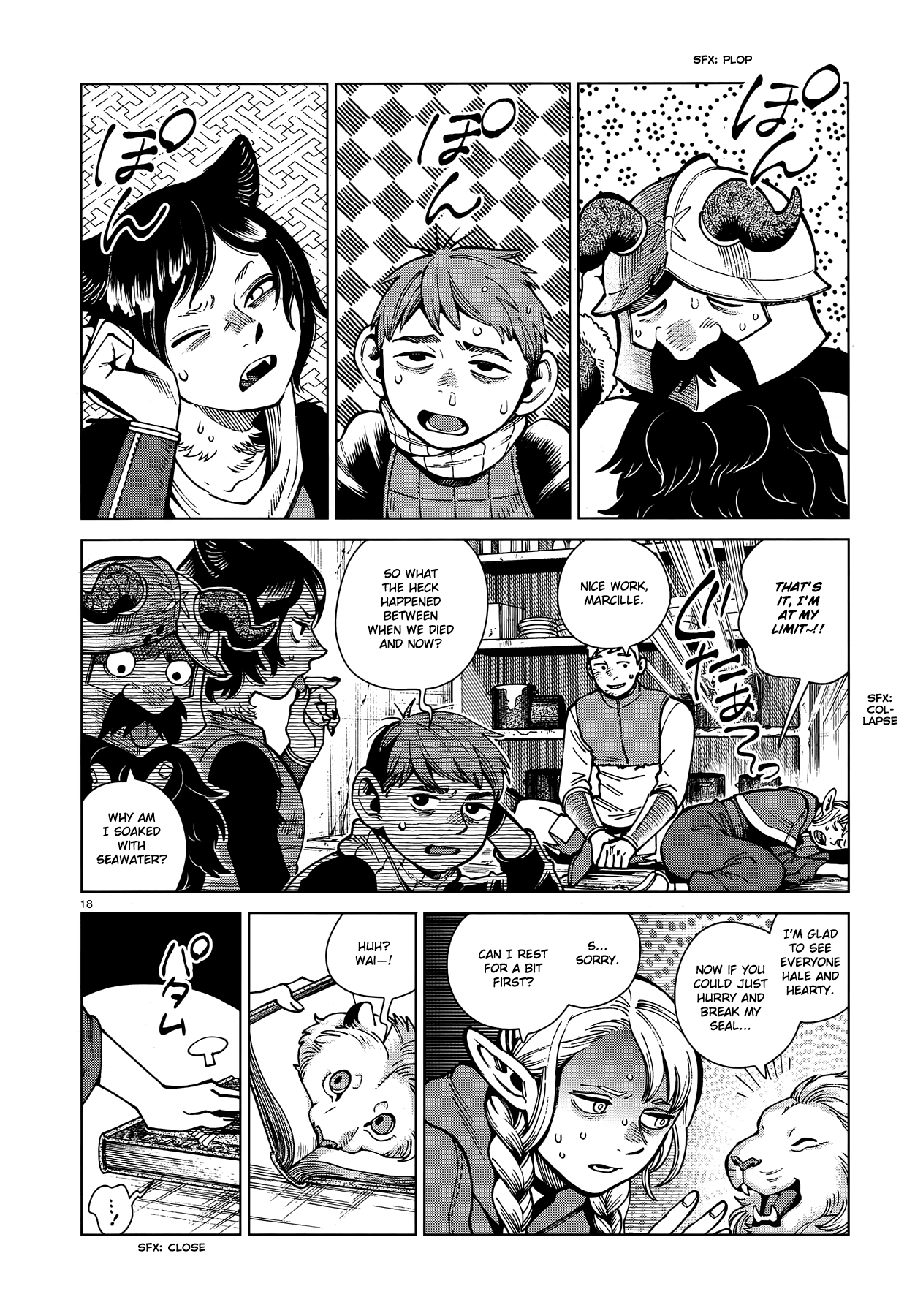 Dungeon Meshi Chapter 72 page 18 - Chapter 72: Thistle V