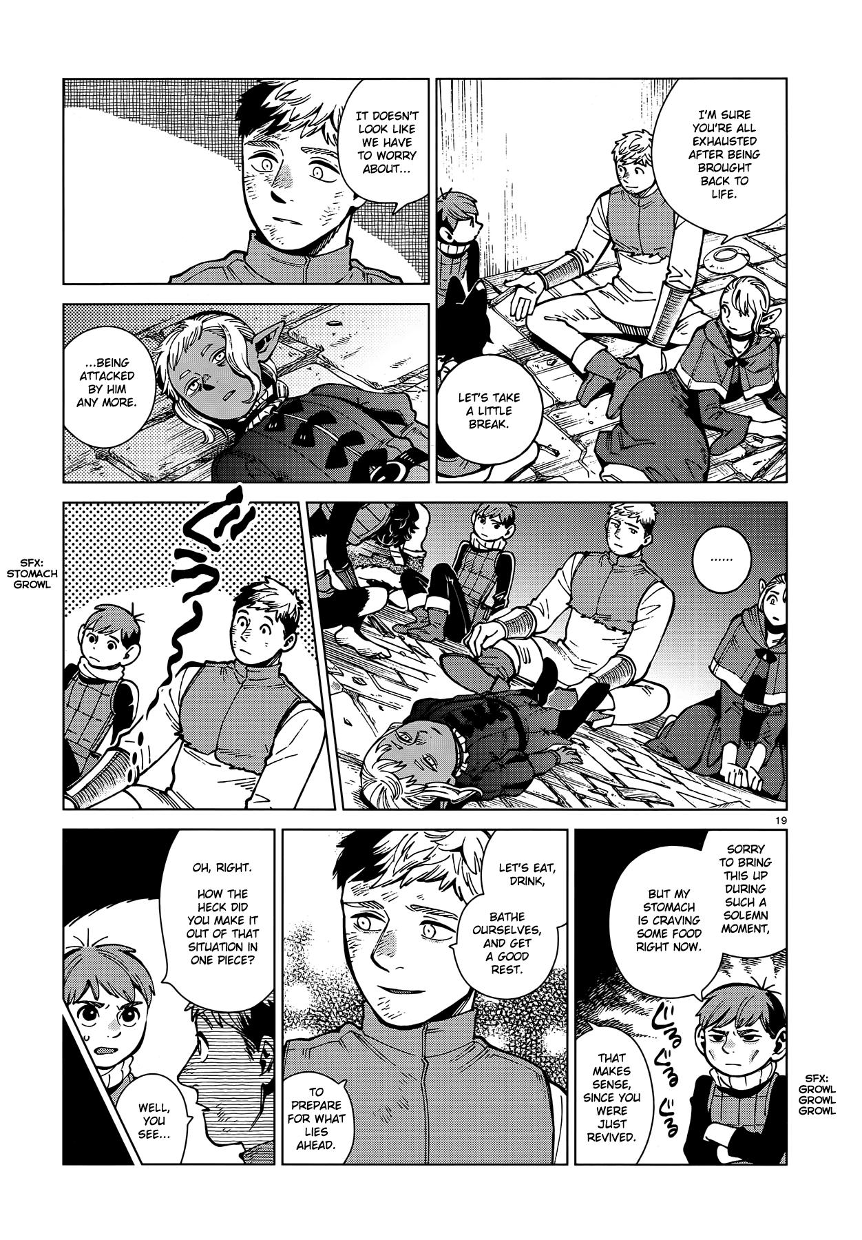 Dungeon Meshi Chapter 72 page 19 - Chapter 72: Thistle V