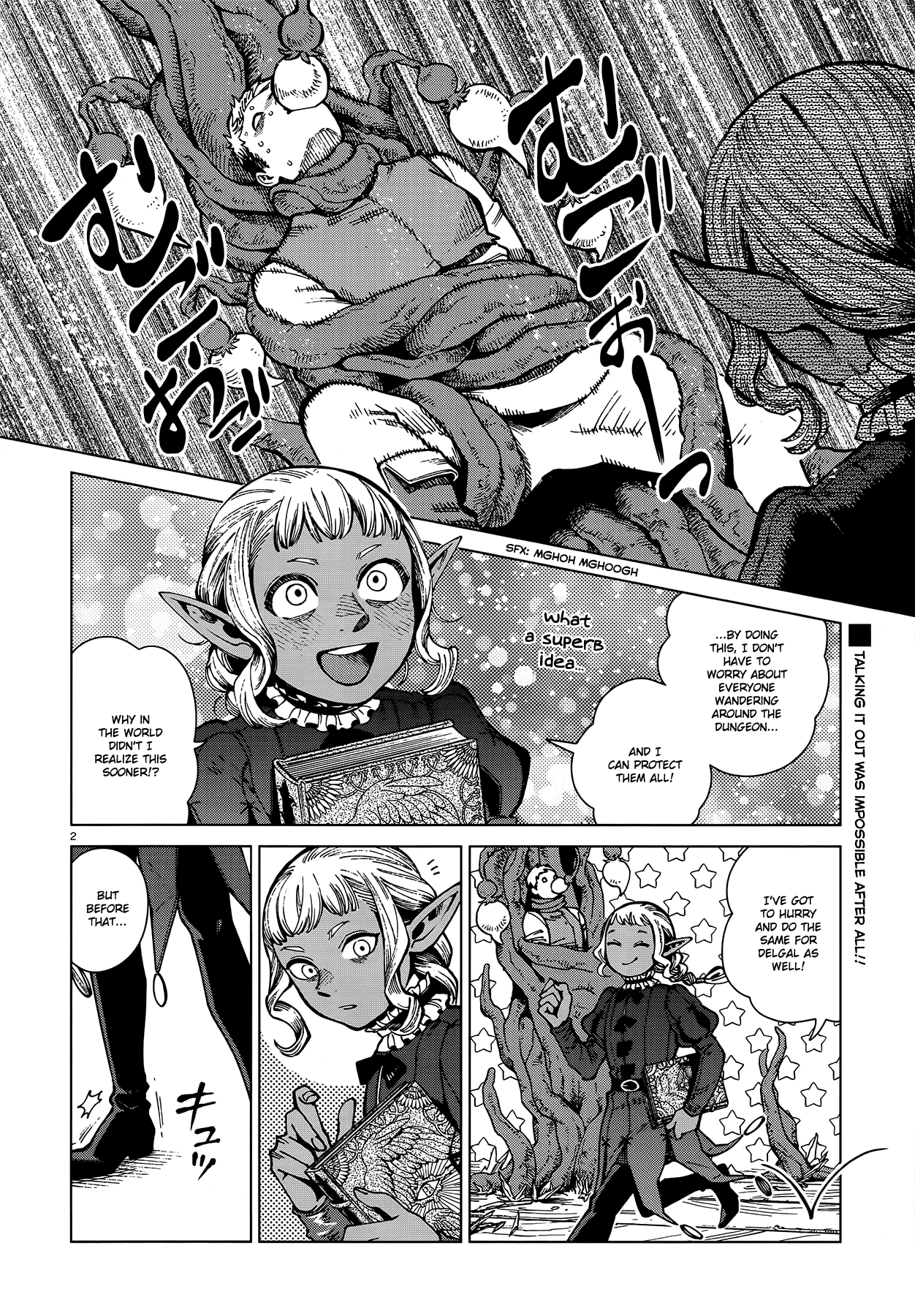 Dungeon Meshi Chapter 72 page 2 - Chapter 72: Thistle V