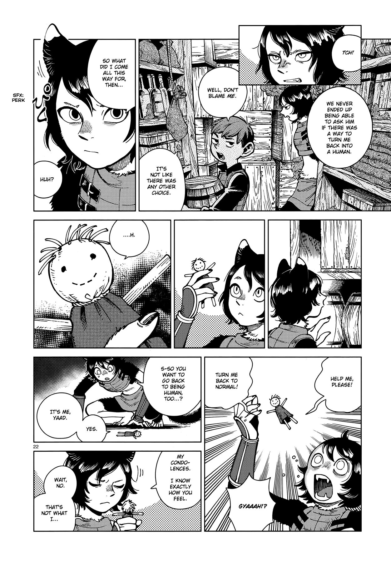 Dungeon Meshi Chapter 72 page 22 - Chapter 72: Thistle V