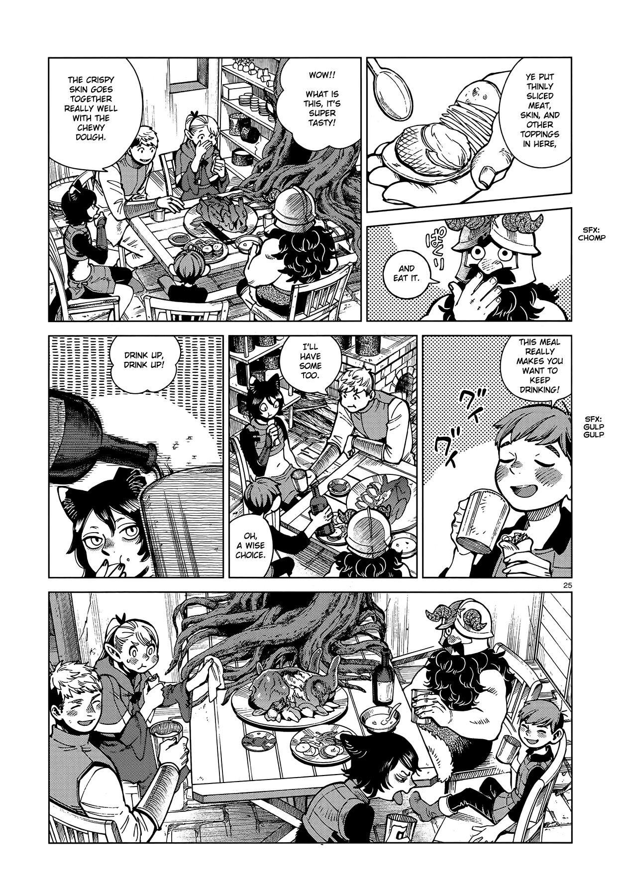 Dungeon Meshi Chapter 72 page 25 - Chapter 72: Thistle V