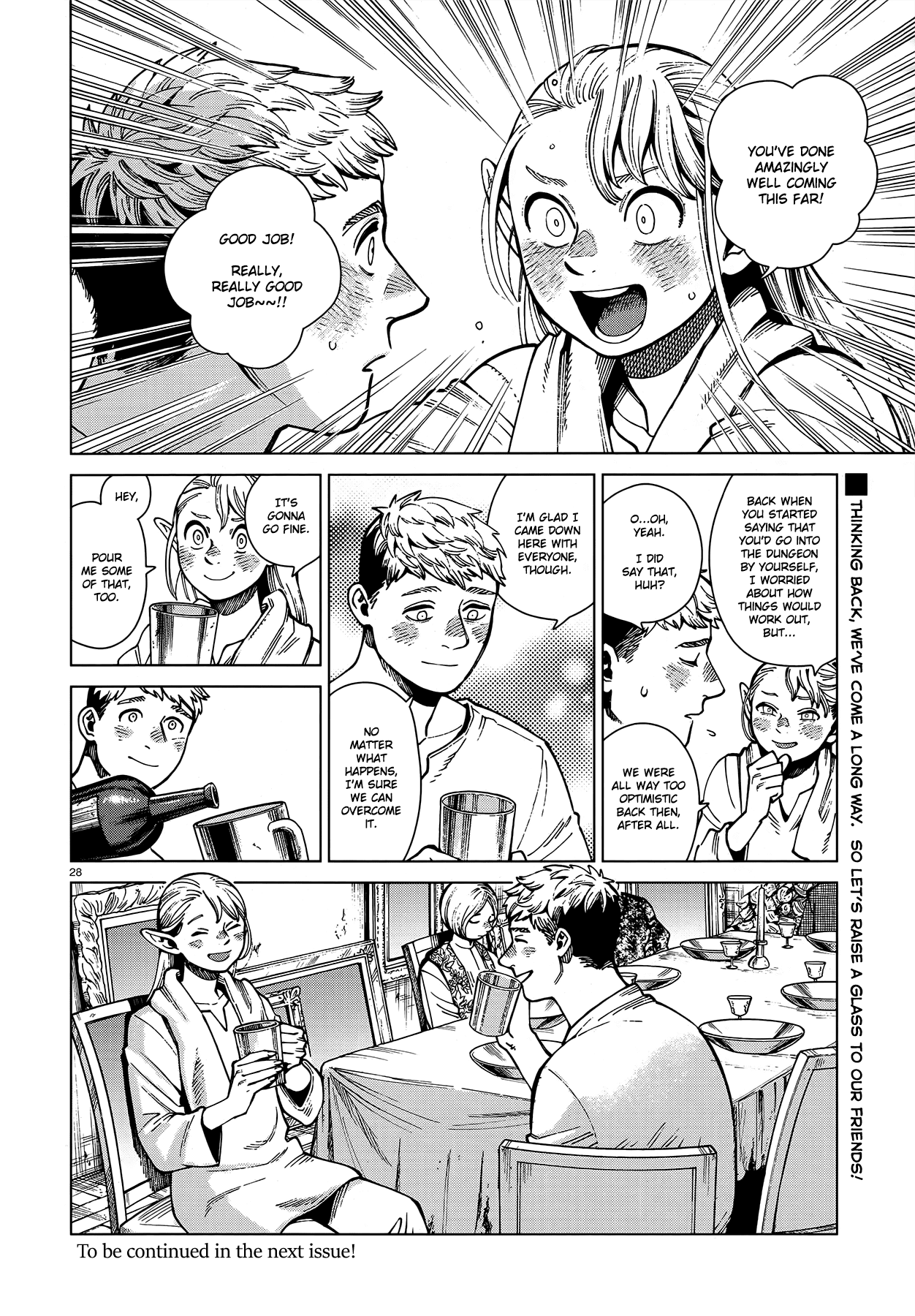 Dungeon Meshi Chapter 72 page 28 - Chapter 72: Thistle V