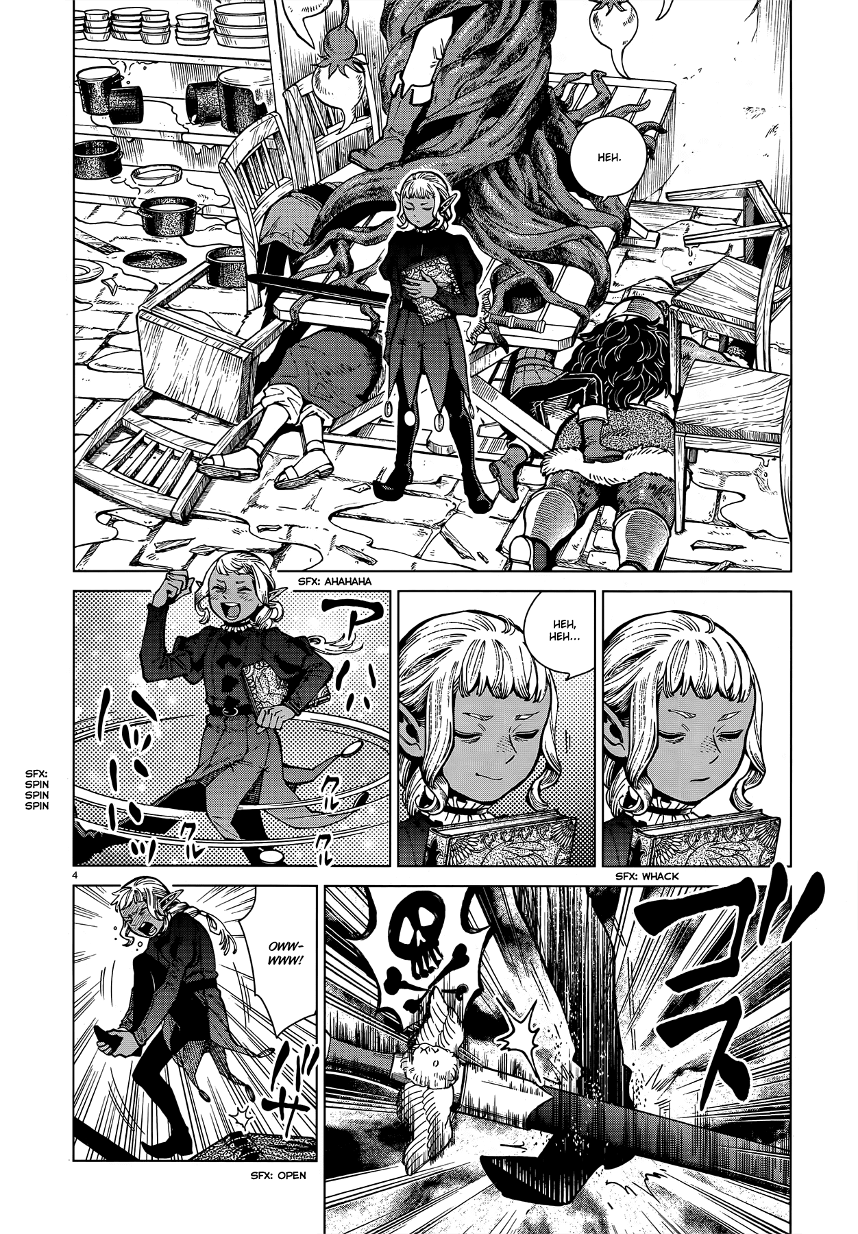 Dungeon Meshi Chapter 72 page 4 - Chapter 72: Thistle V