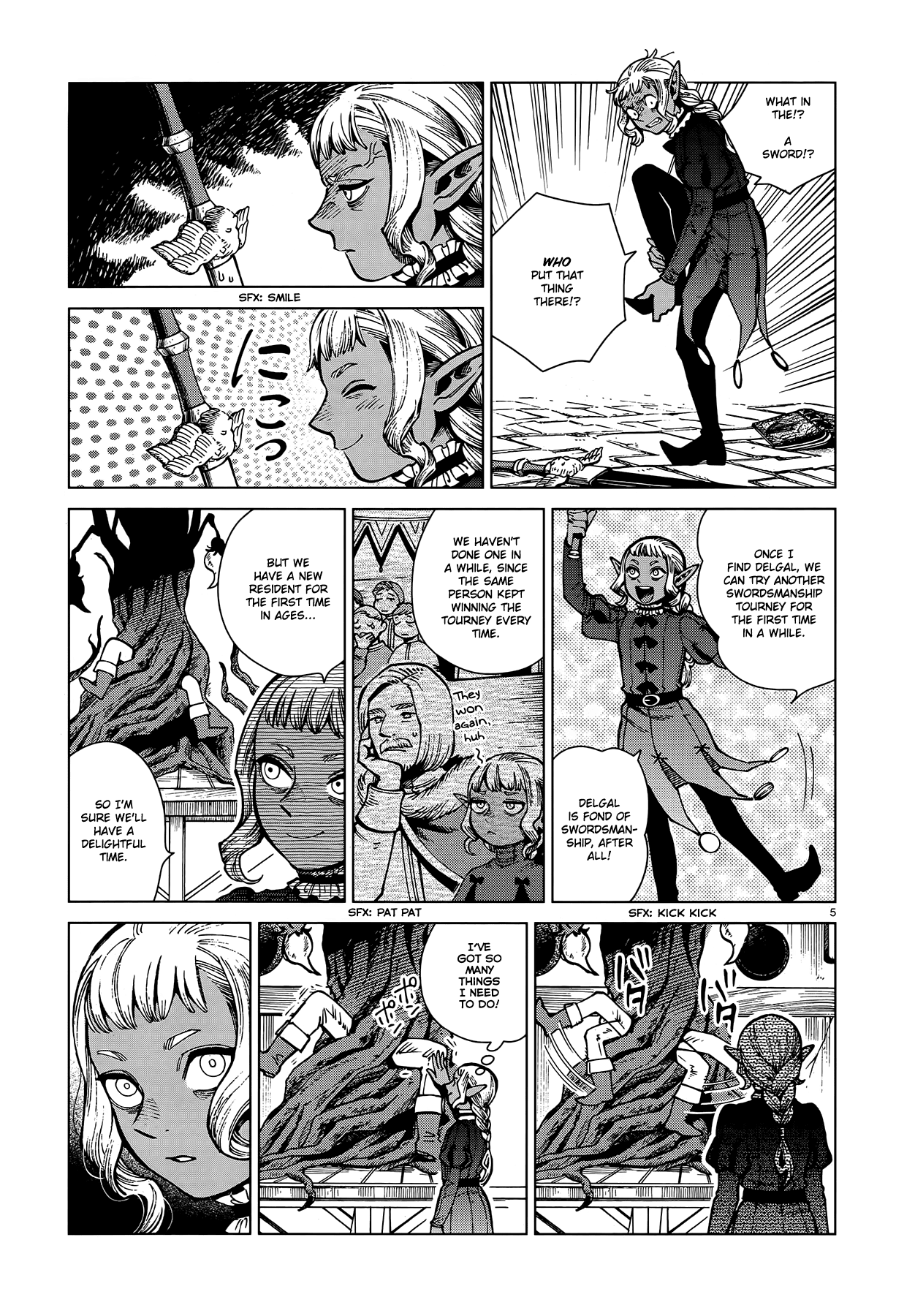 Dungeon Meshi Chapter 72 page 5 - Chapter 72: Thistle V