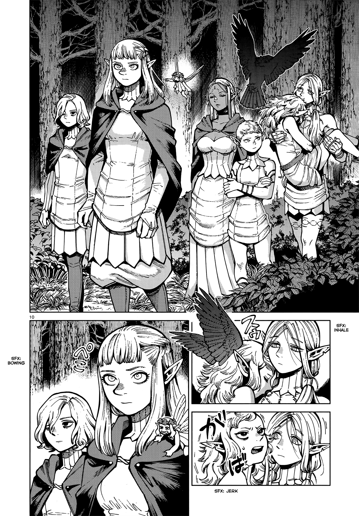 Dungeon Meshi Chapter 73 page 10 - Chapter 73: Bavarois