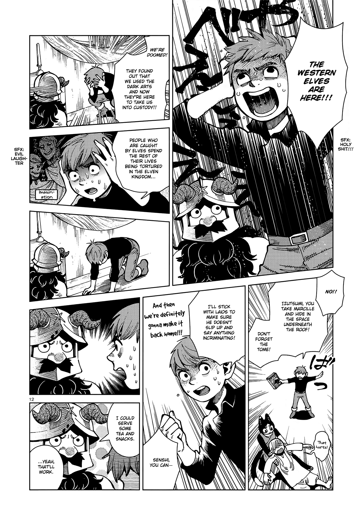 Dungeon Meshi Chapter 73 page 12 - Chapter 73: Bavarois