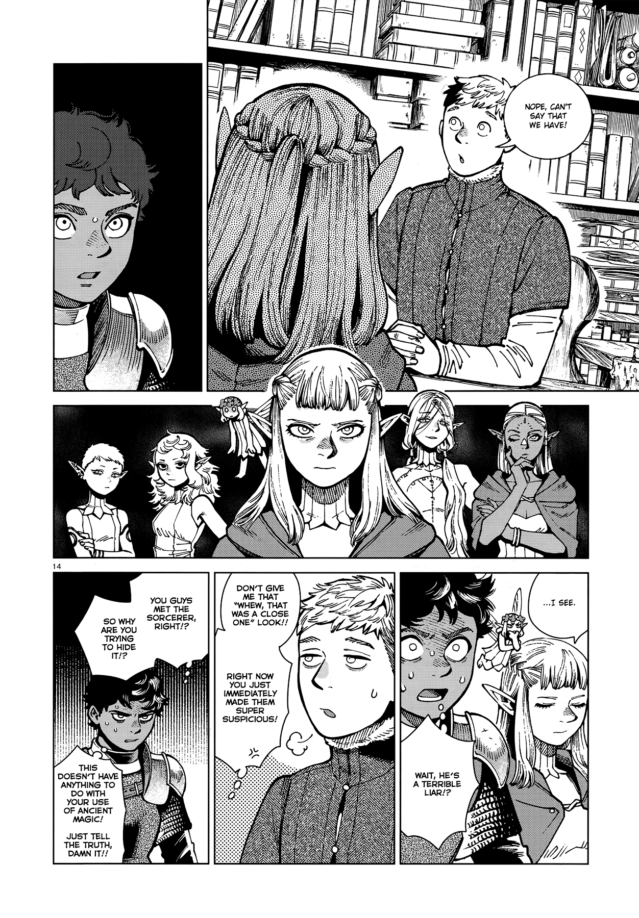 Dungeon Meshi Chapter 73 page 14 - Chapter 73: Bavarois