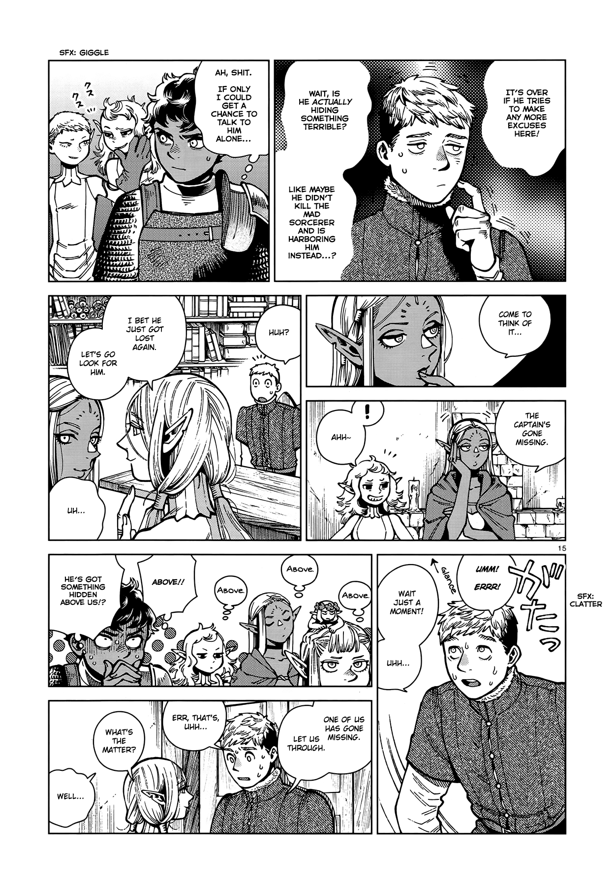 Dungeon Meshi Chapter 73 page 15 - Chapter 73: Bavarois