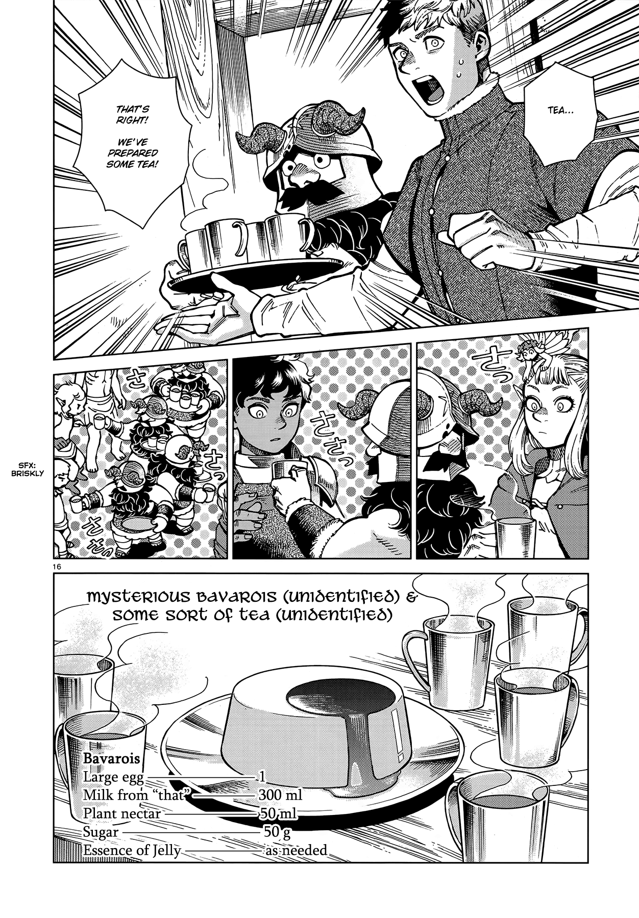Dungeon Meshi Chapter 73 page 16 - Chapter 73: Bavarois