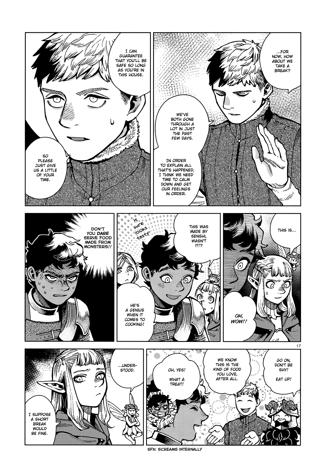 Dungeon Meshi Chapter 73 page 17 - Chapter 73: Bavarois