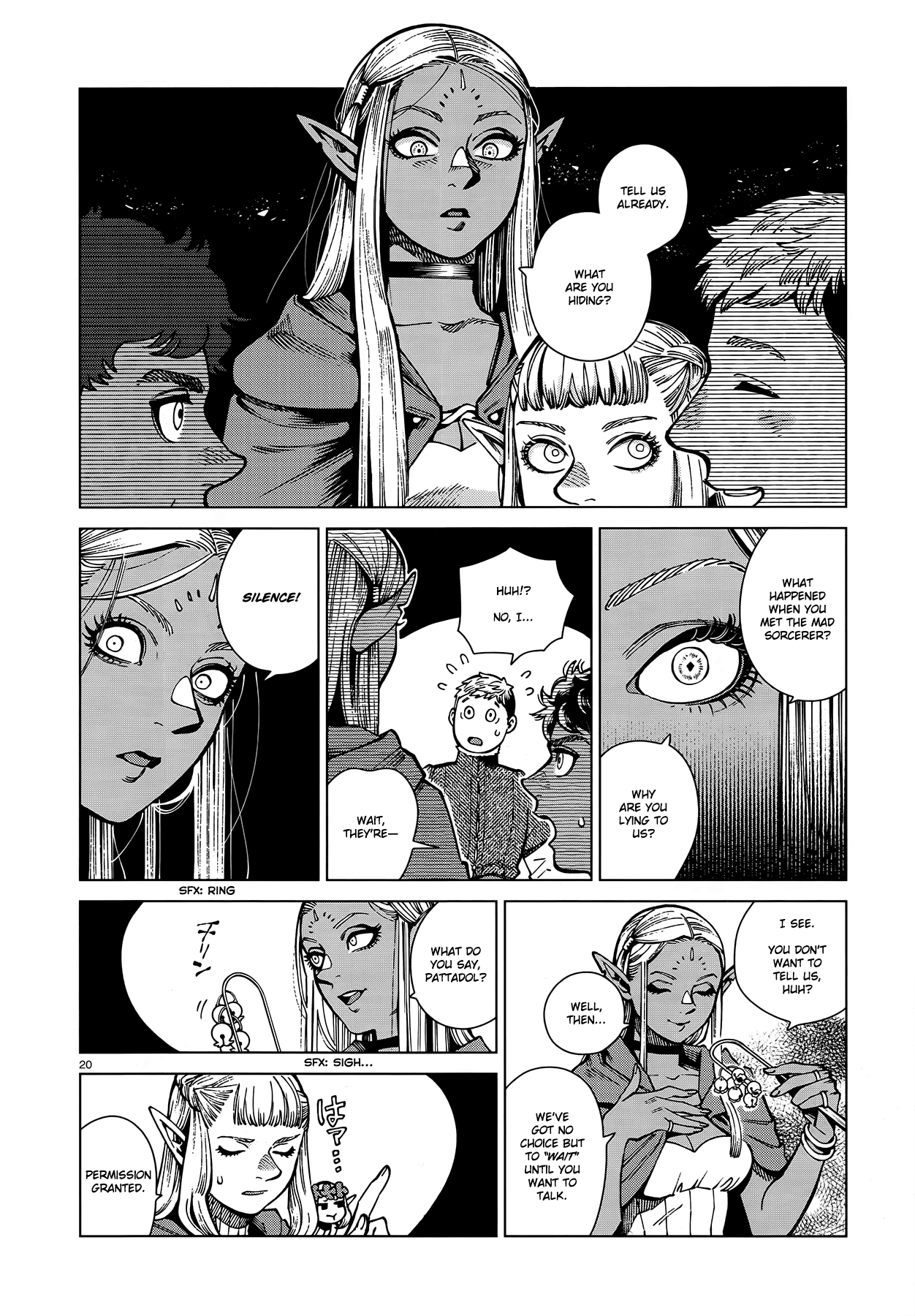 Dungeon Meshi Chapter 73 page 20 - Chapter 73: Bavarois