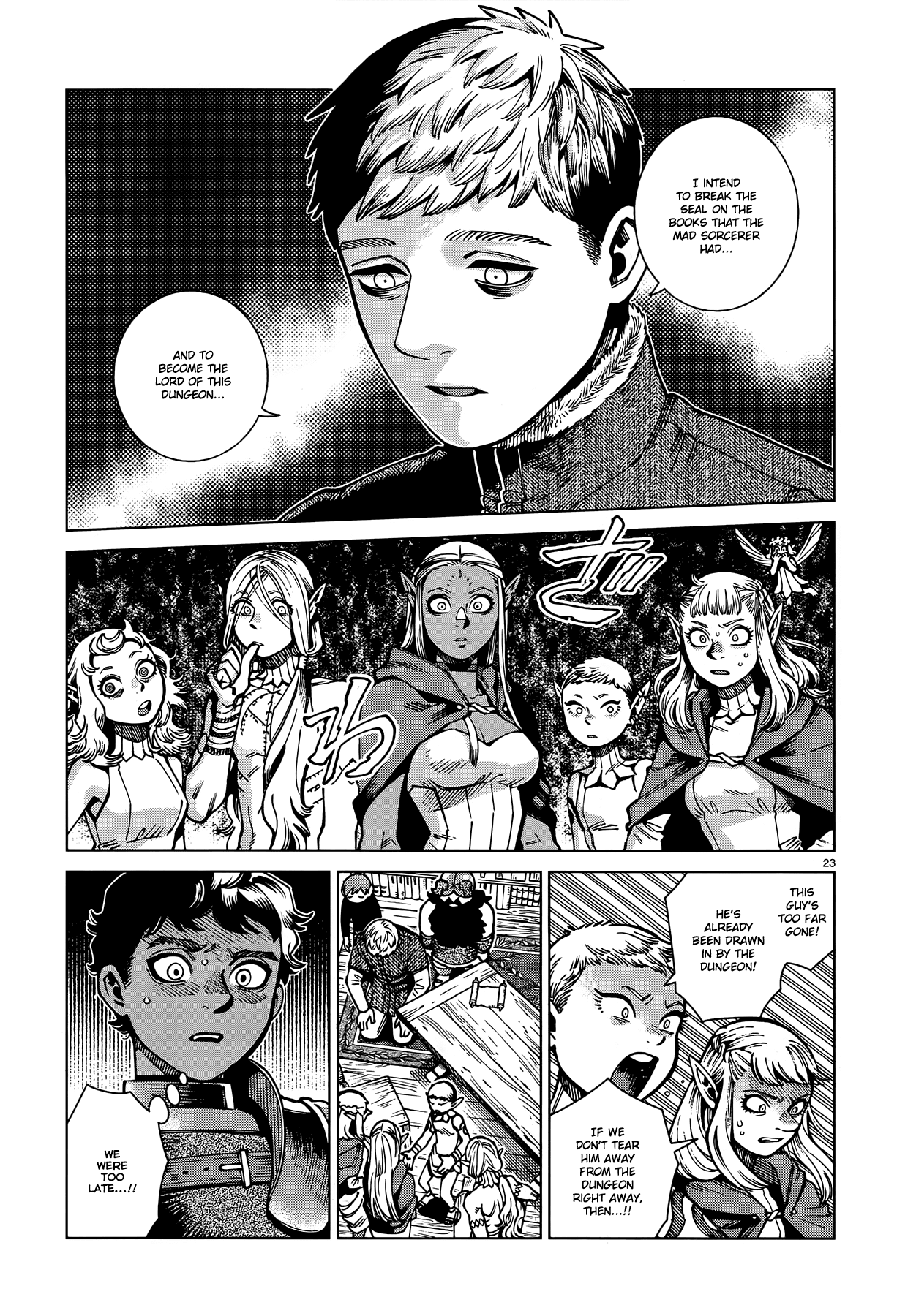 Dungeon Meshi Chapter 73 page 23 - Chapter 73: Bavarois