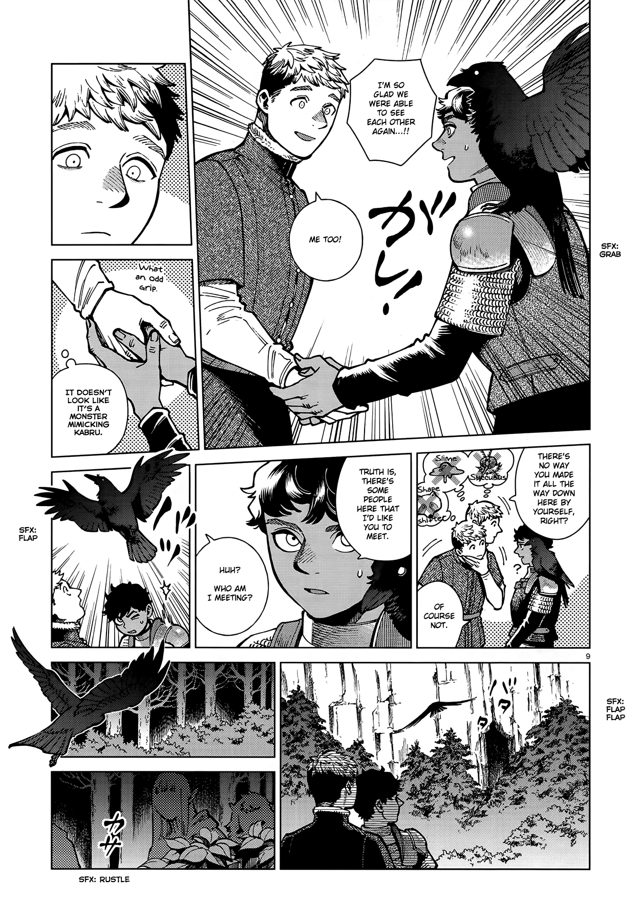 Dungeon Meshi Chapter 73 page 9 - Chapter 73: Bavarois