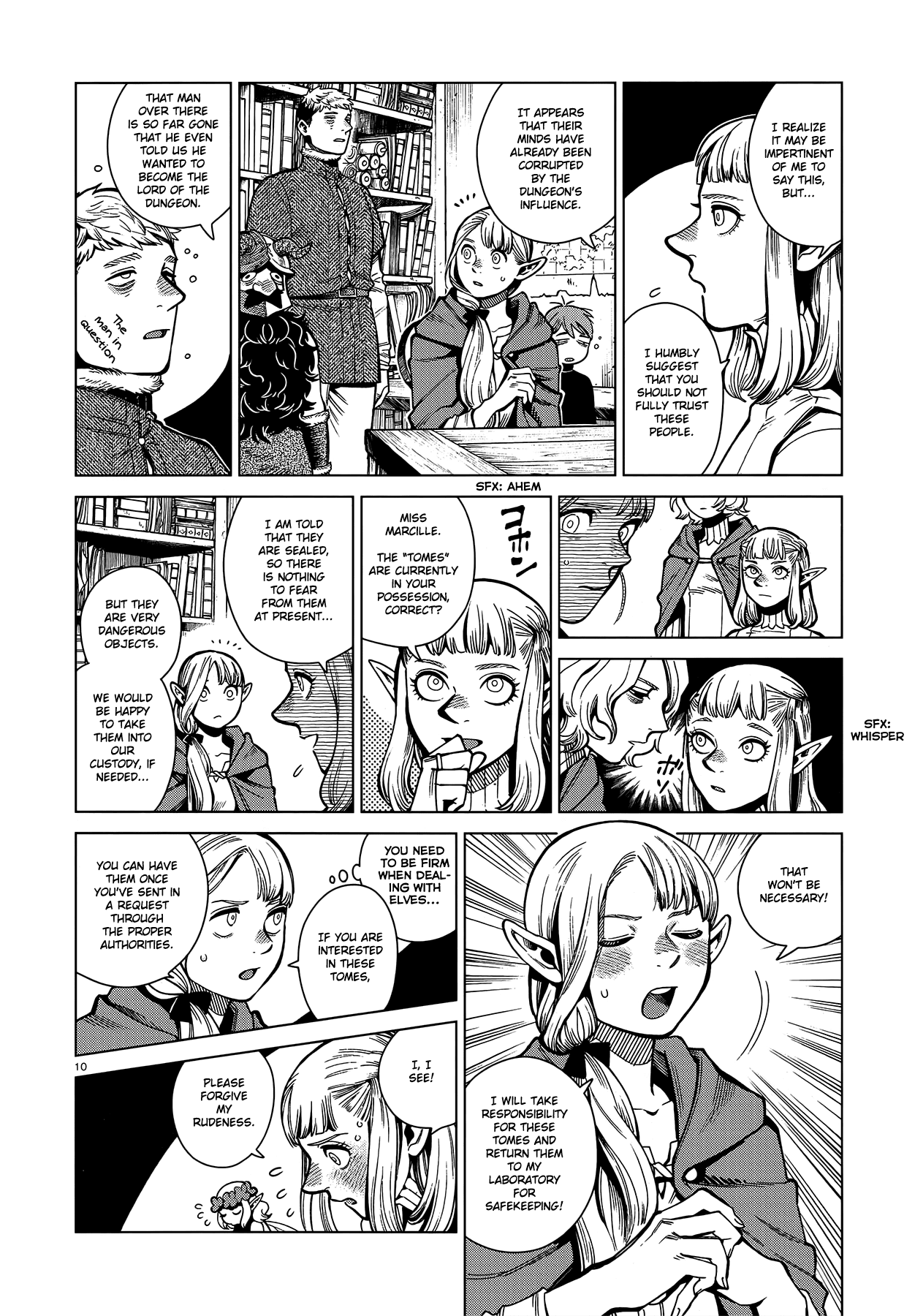 Dungeon Meshi Chapter 74 page 10 - Chapter 74: Lyrikmumare
