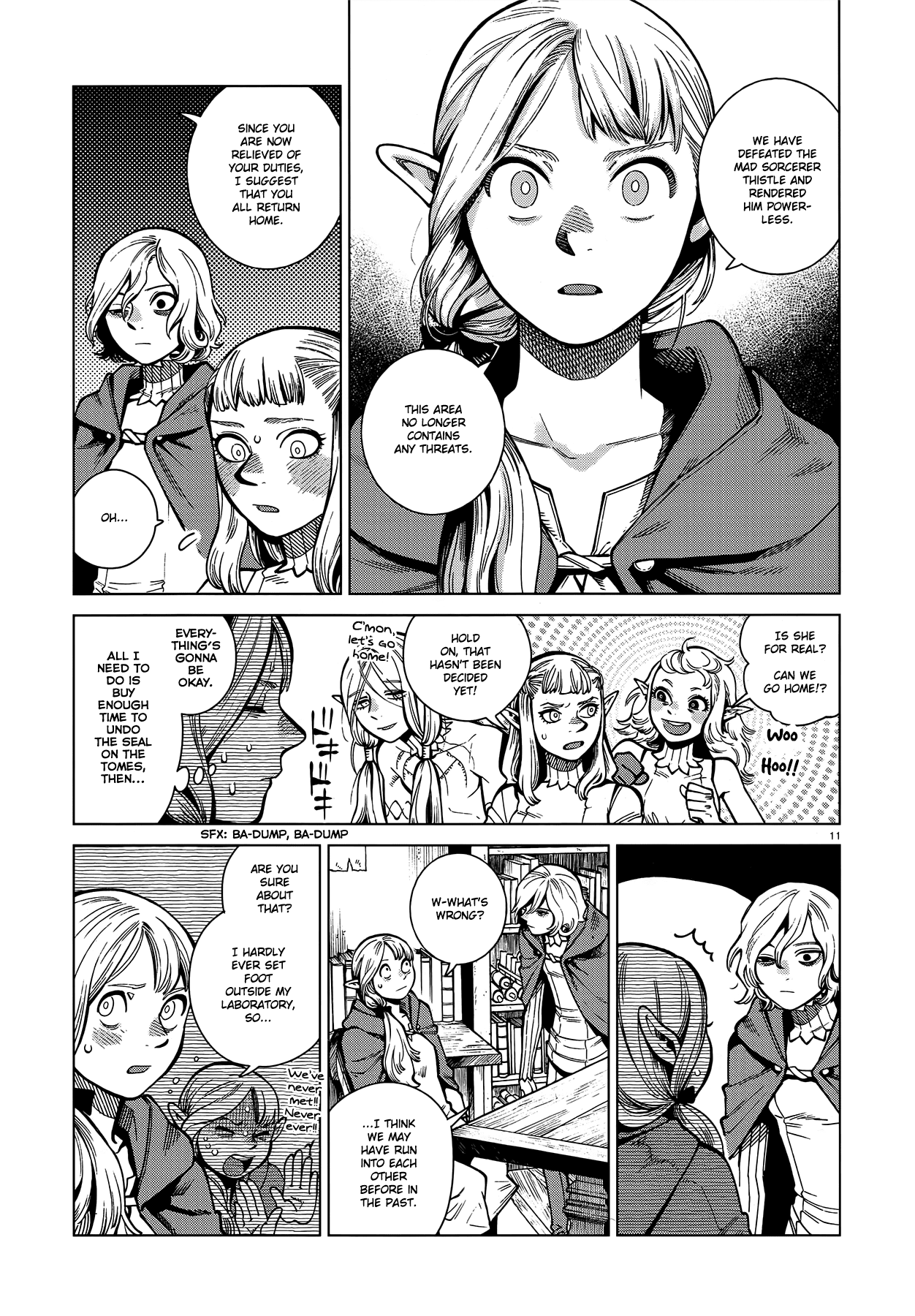 Dungeon Meshi Chapter 74 page 11 - Chapter 74: Lyrikmumare
