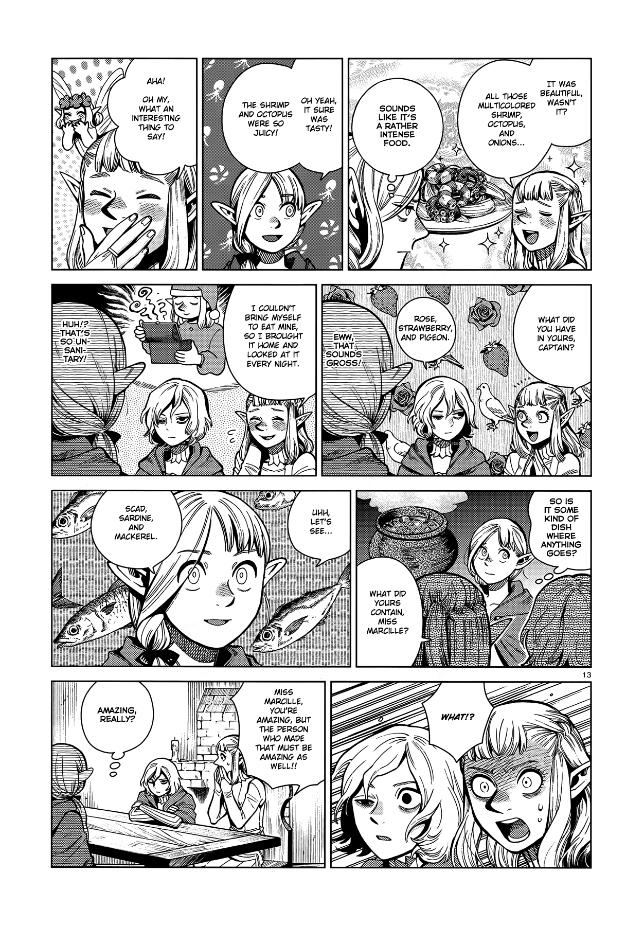 Dungeon Meshi Chapter 74 page 13 - Chapter 74: Lyrikmumare