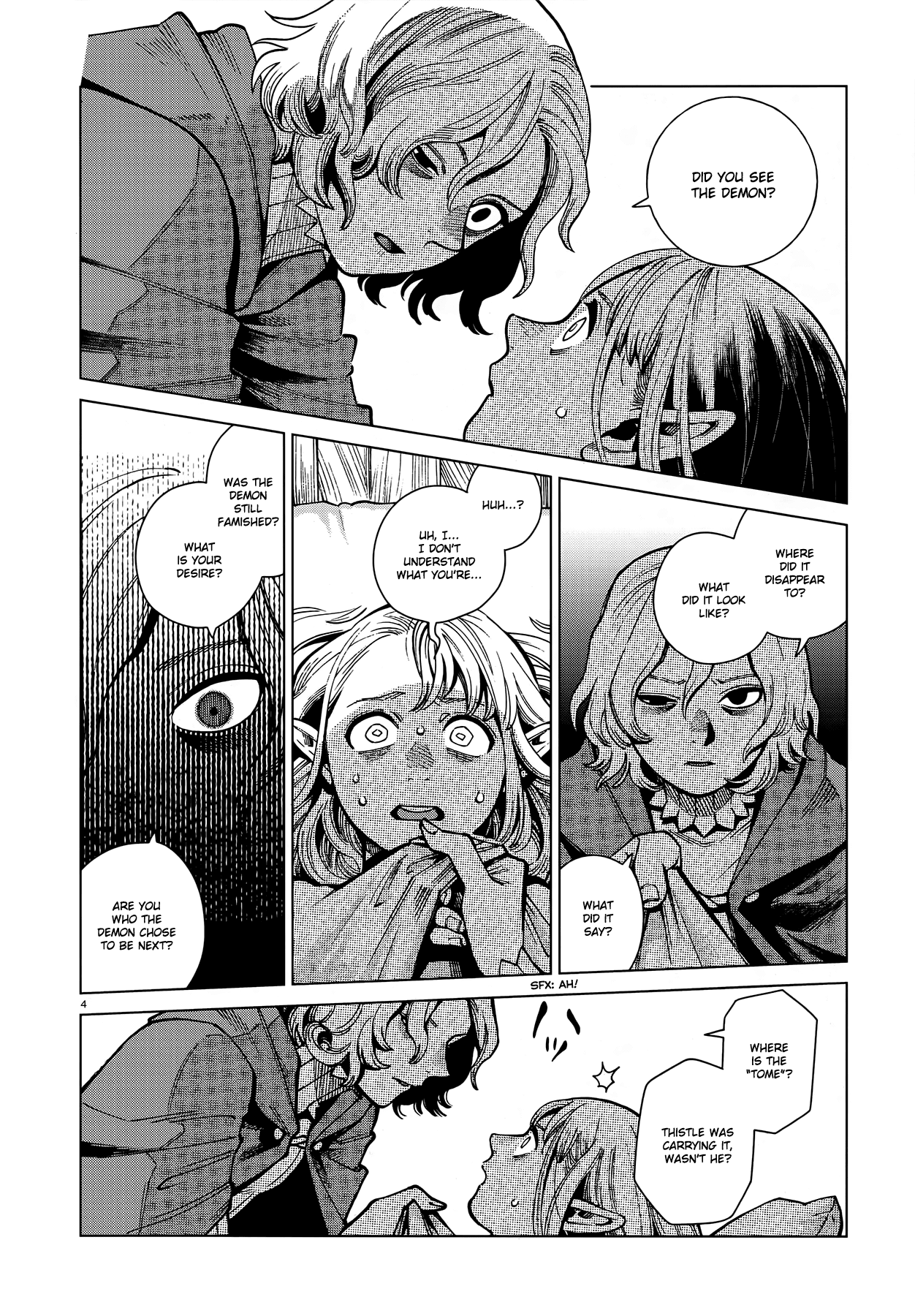Dungeon Meshi Chapter 74 page 4 - Chapter 74: Lyrikmumare
