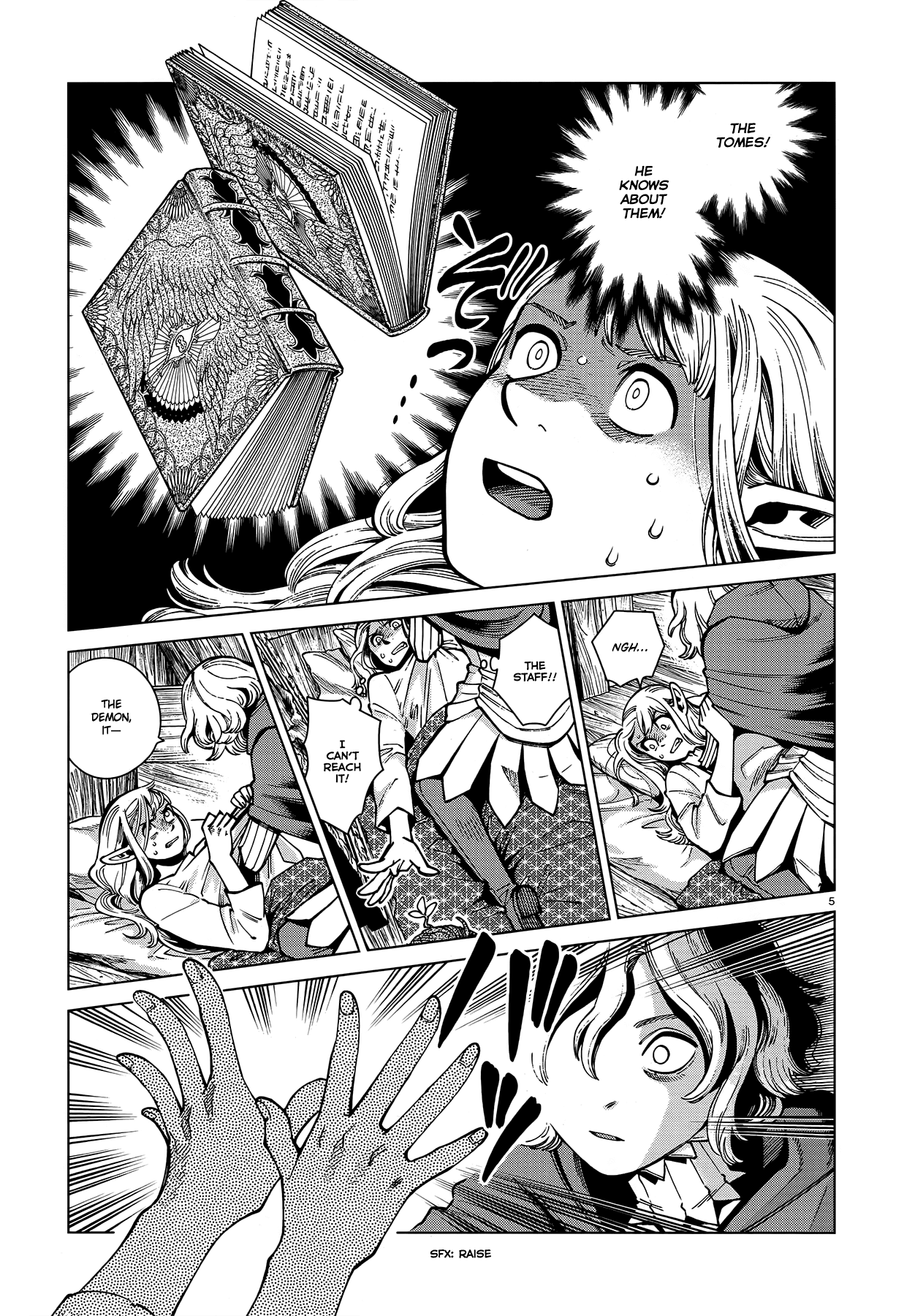 Dungeon Meshi Chapter 74 page 5 - Chapter 74: Lyrikmumare
