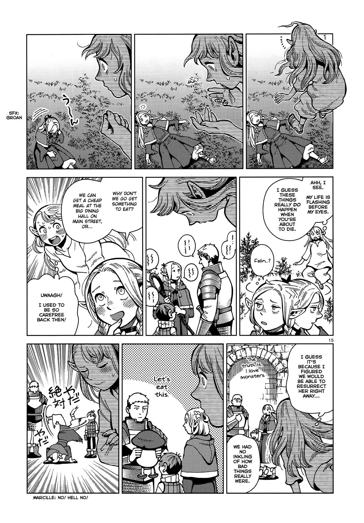 Dungeon Meshi Chapter 75 page 15 - Chapter 75: Lord of the Dungeon