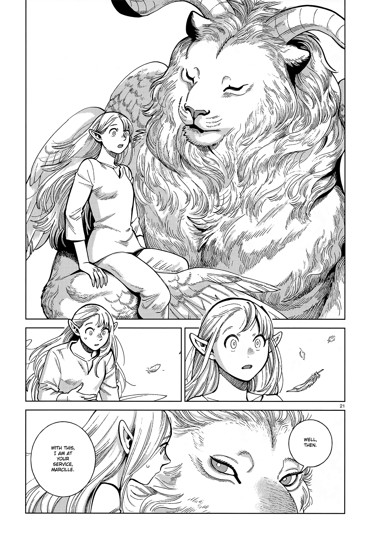 Dungeon Meshi Chapter 75 page 21 - Chapter 75: Lord of the Dungeon