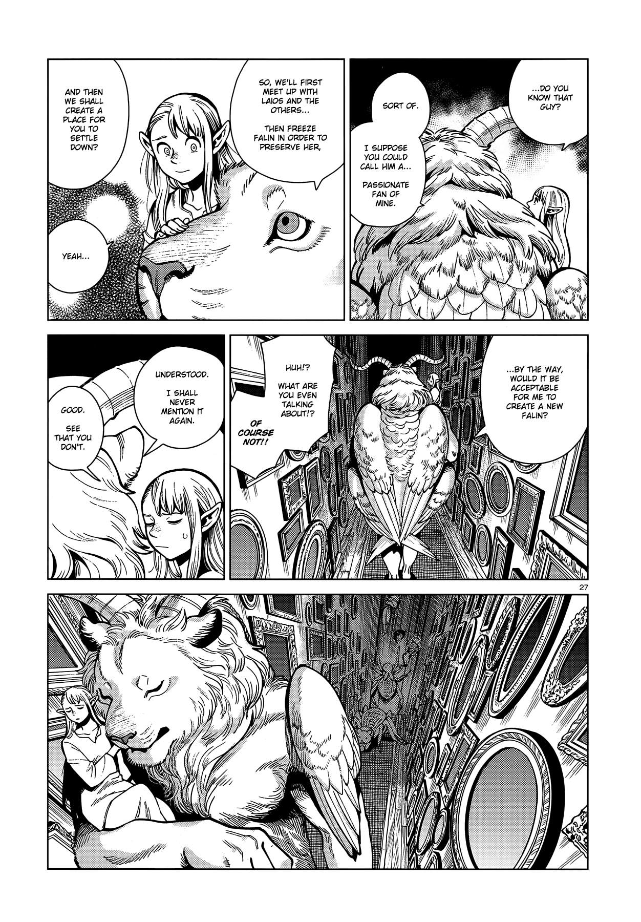 Dungeon Meshi Chapter 75 page 27 - Chapter 75: Lord of the Dungeon