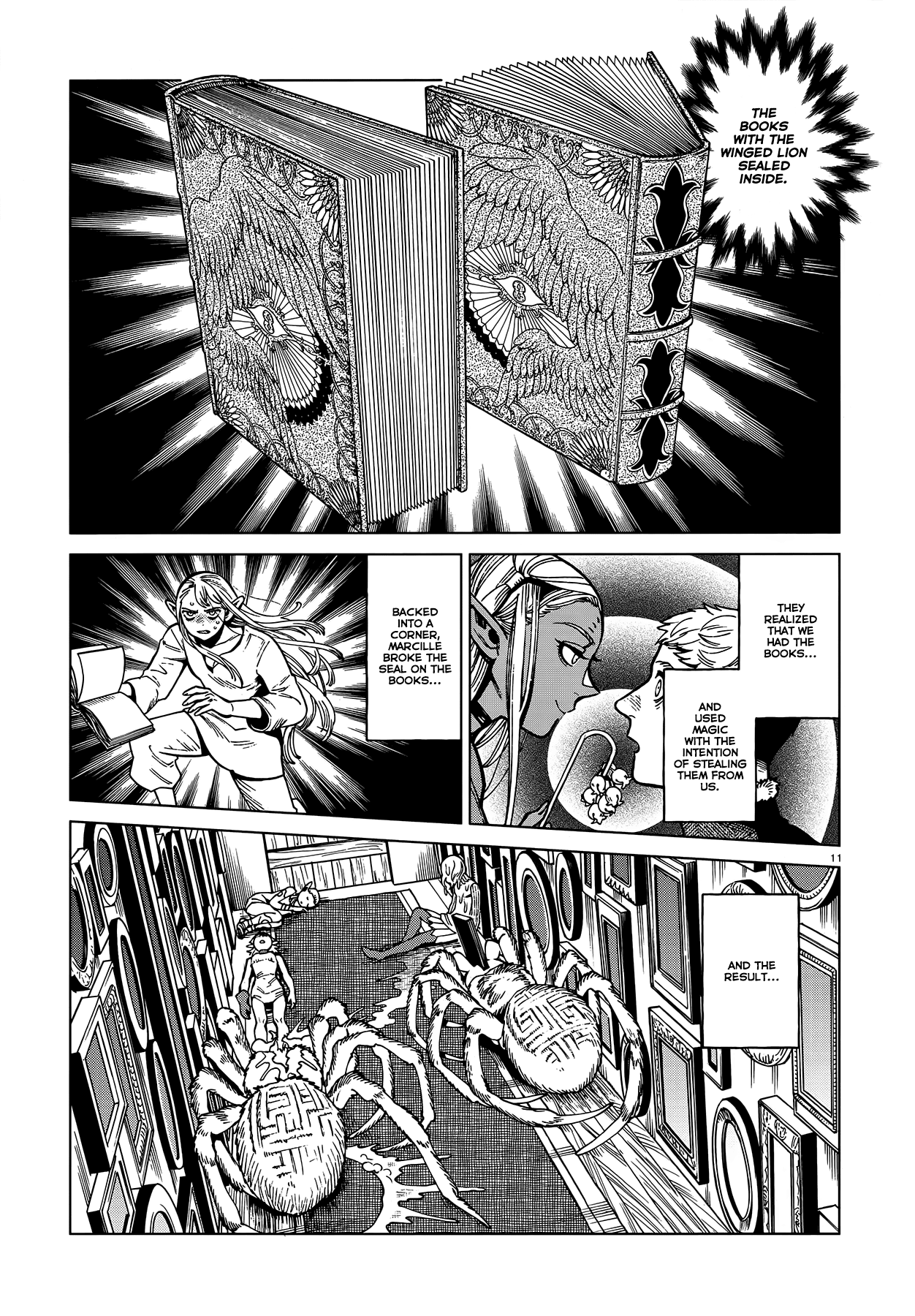 Dungeon Meshi Chapter 76 page 11 - Chapter 76: Lord of the Dungeon II