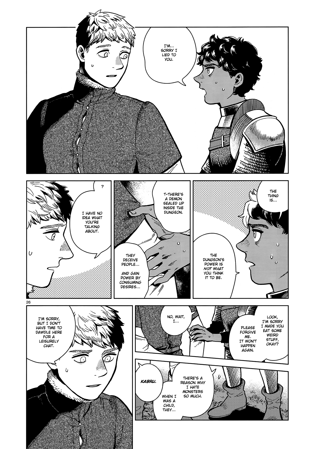 Dungeon Meshi Chapter 76 page 25 - Chapter 76: Lord of the Dungeon II