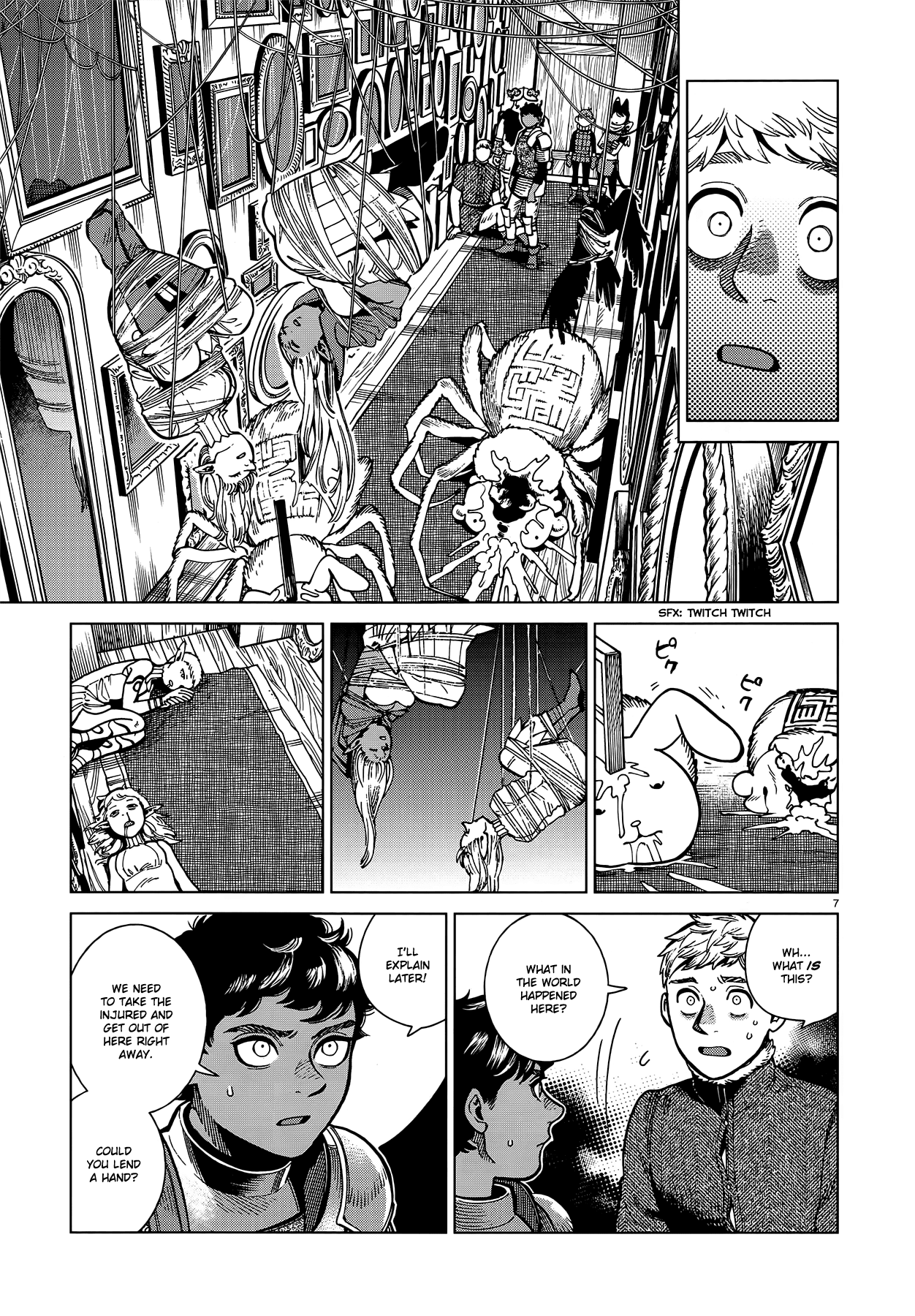 Dungeon Meshi Chapter 76 page 7 - Chapter 76: Lord of the Dungeon II