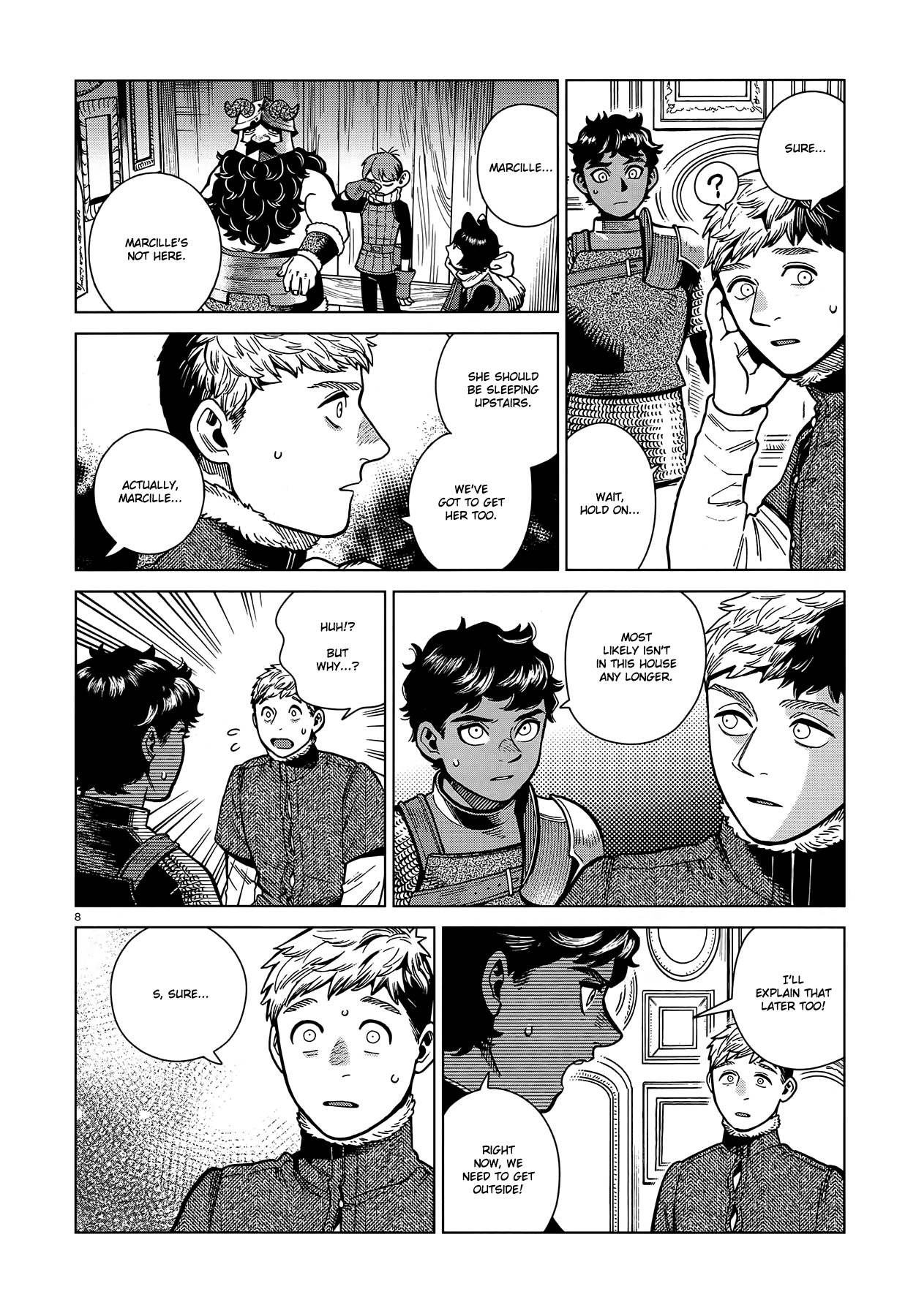 Dungeon Meshi Chapter 76 page 8 - Chapter 76: Lord of the Dungeon II
