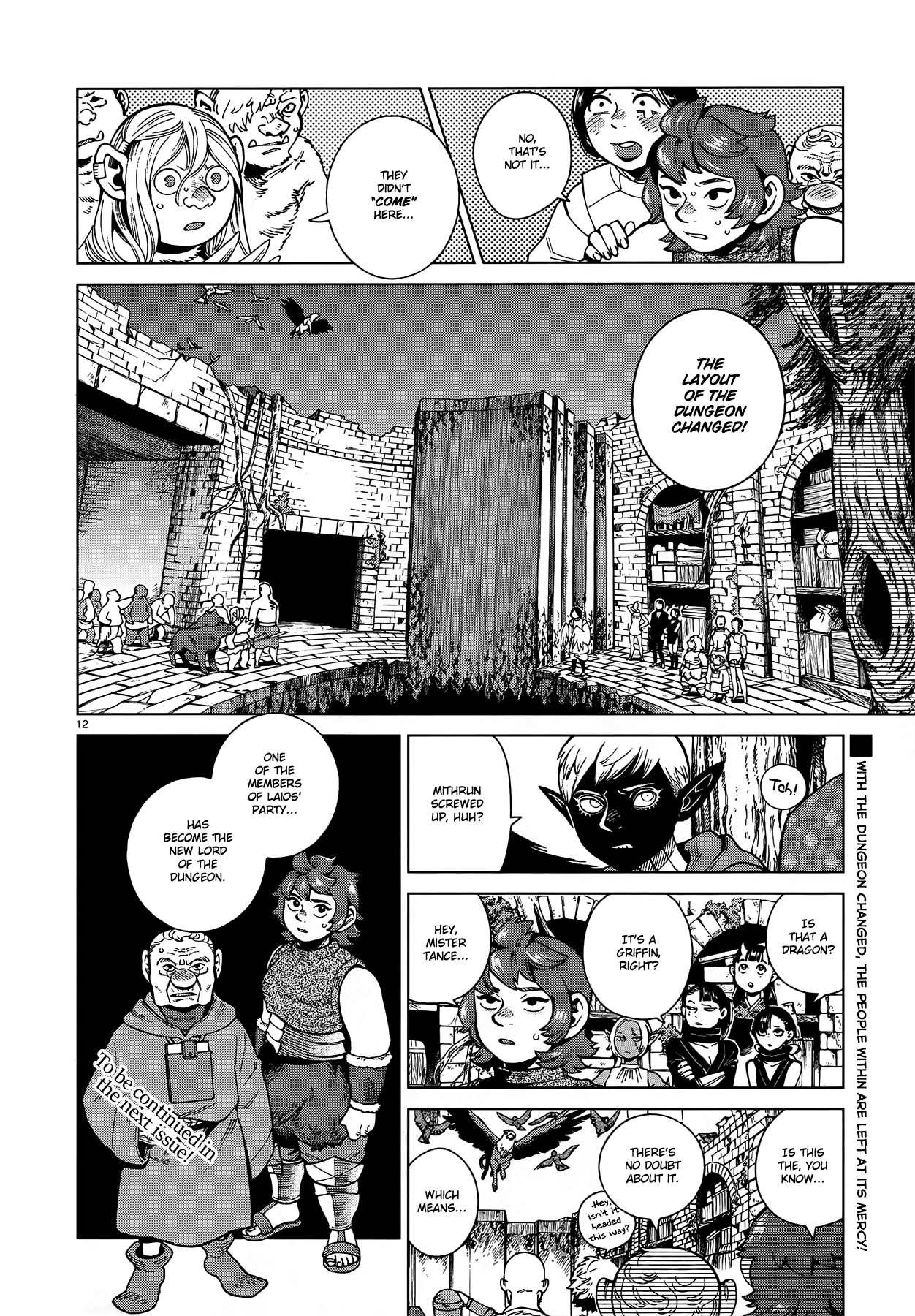 Dungeon Meshi Chapter 77 page 12 - Chapter 77: Dungeon