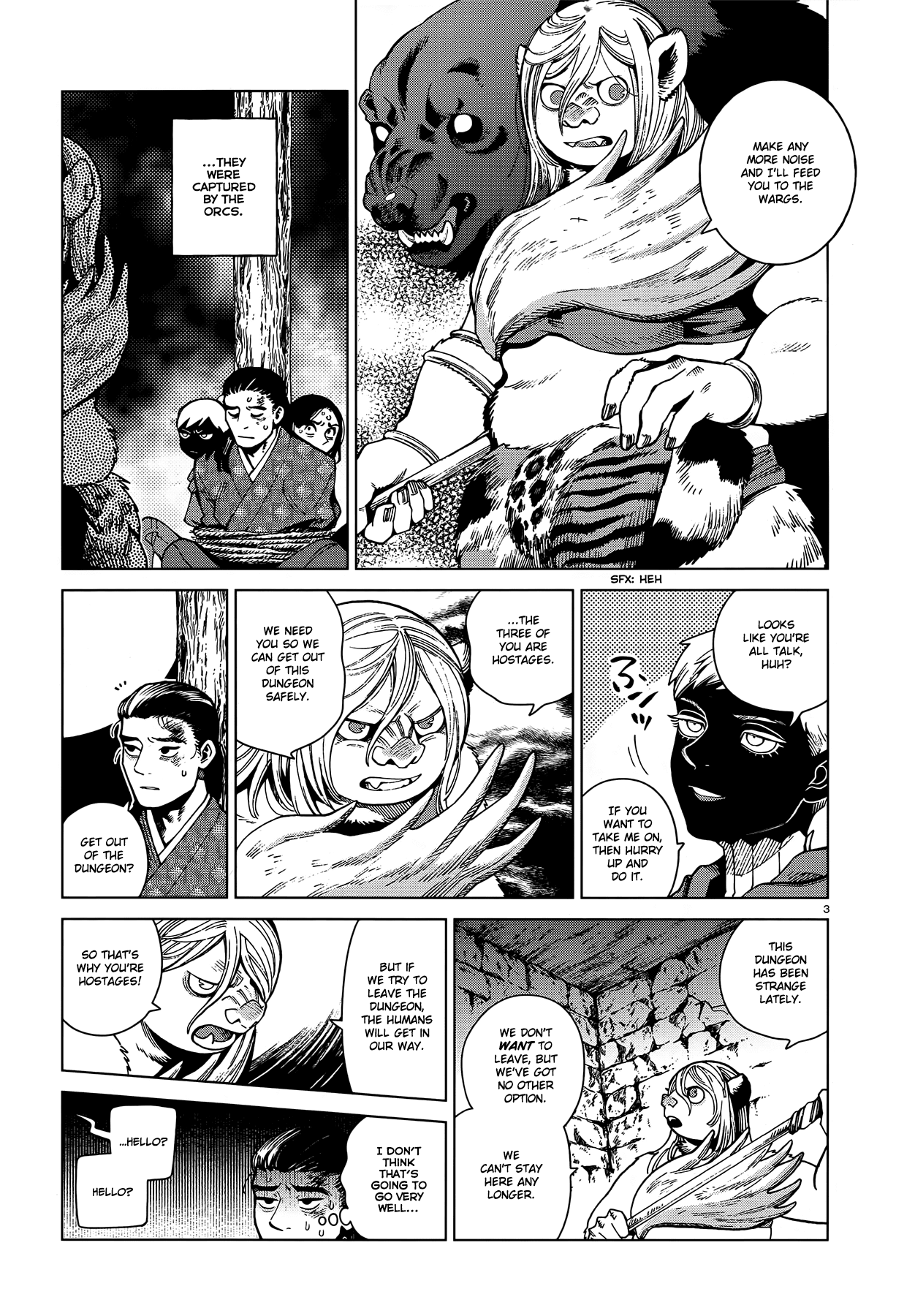 Dungeon Meshi Chapter 77 page 3 - Chapter 77: Dungeon