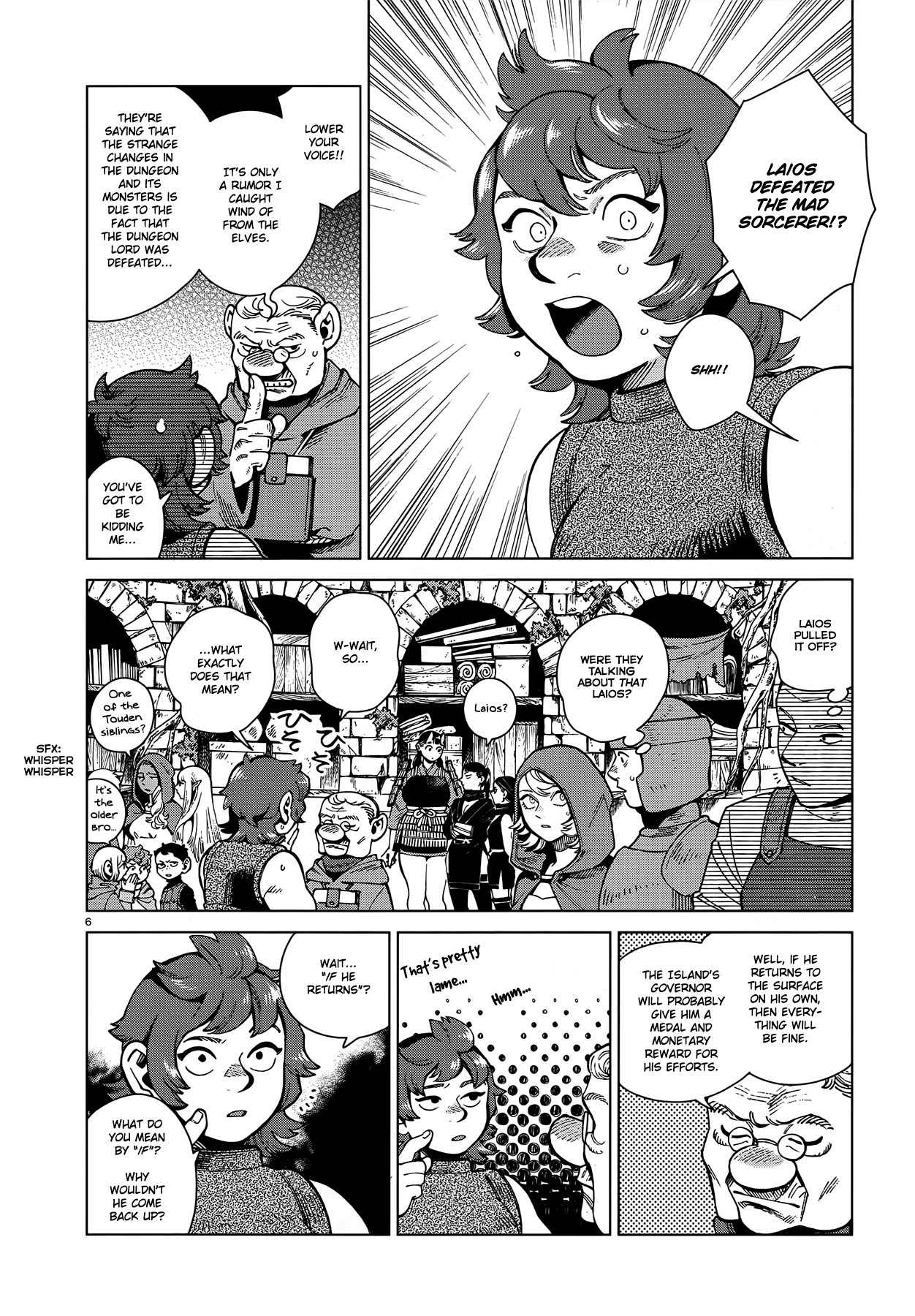 Dungeon Meshi Chapter 77 page 6 - Chapter 77: Dungeon