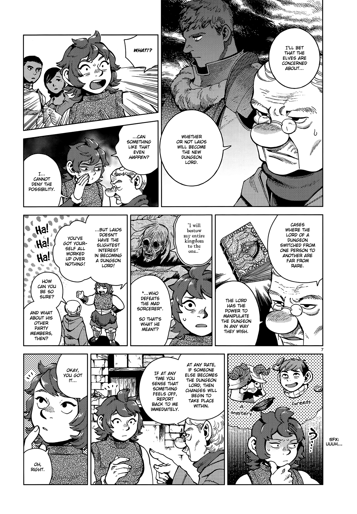 Dungeon Meshi Chapter 77 page 7 - Chapter 77: Dungeon