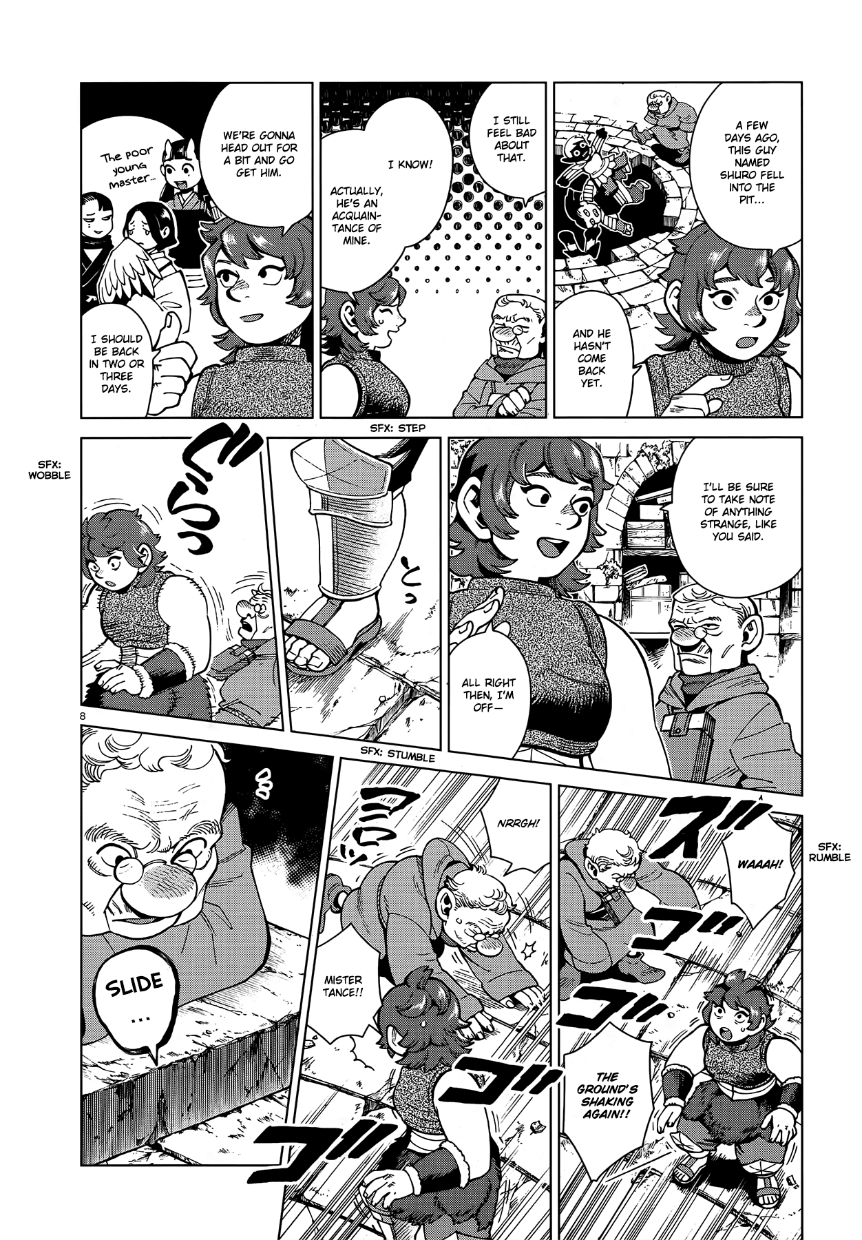 Dungeon Meshi Chapter 77 page 8 - Chapter 77: Dungeon