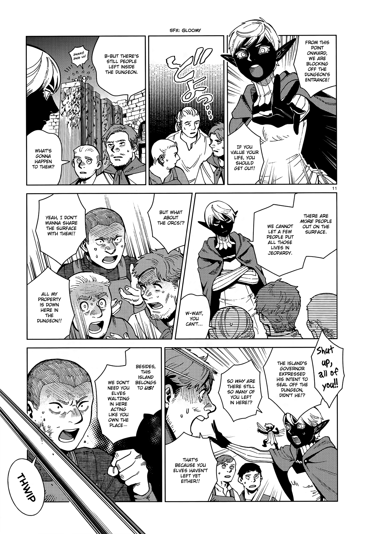 Dungeon Meshi Chapter 78 page 11 - Chapter 78: Dungeon II