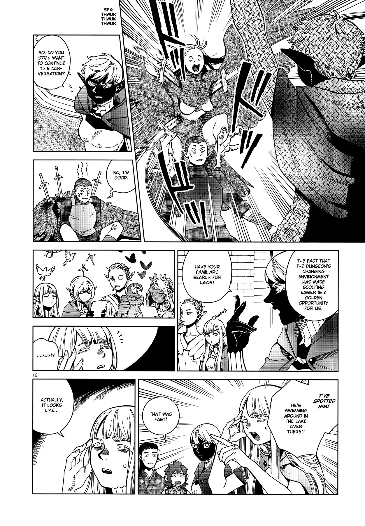 Dungeon Meshi Chapter 78 page 12 - Chapter 78: Dungeon II